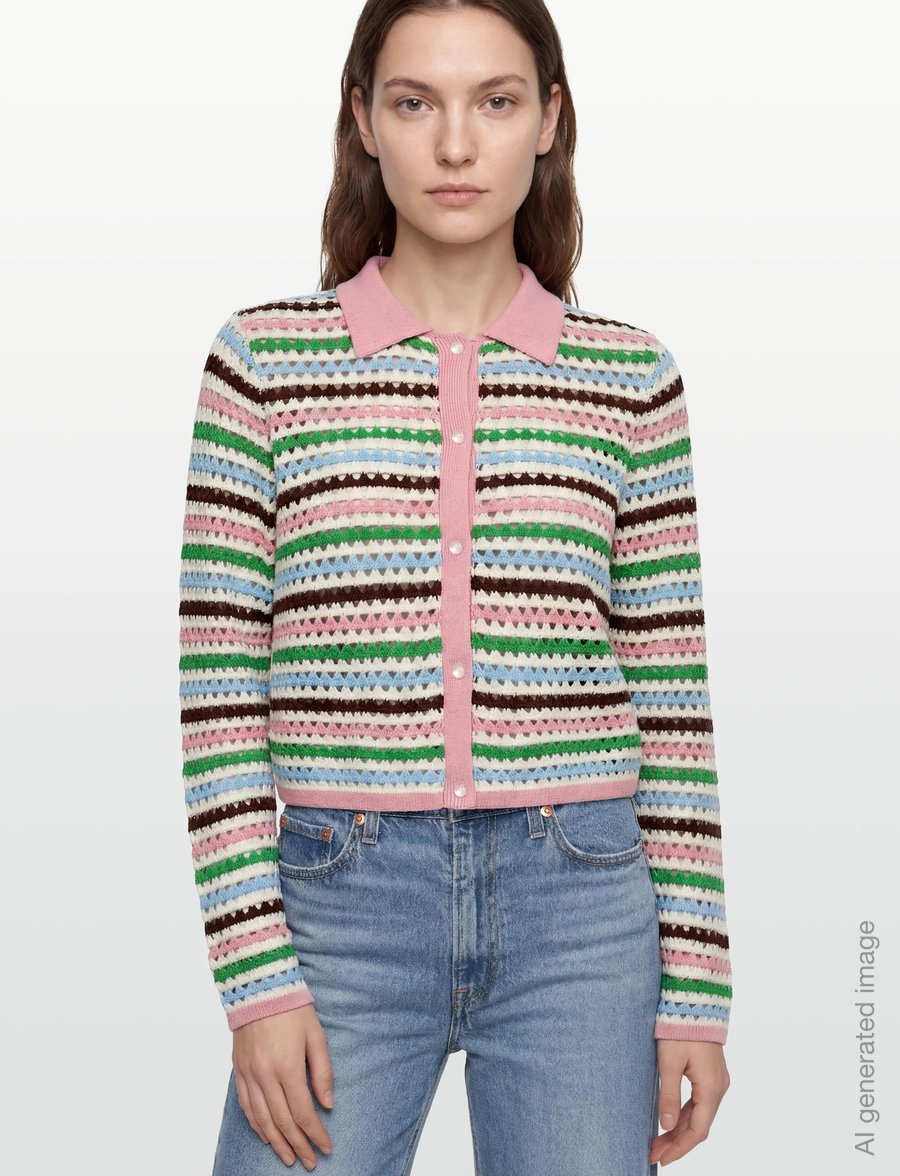 Nümph - NUNANCY CARDIGAN - cardigans - peony - 3