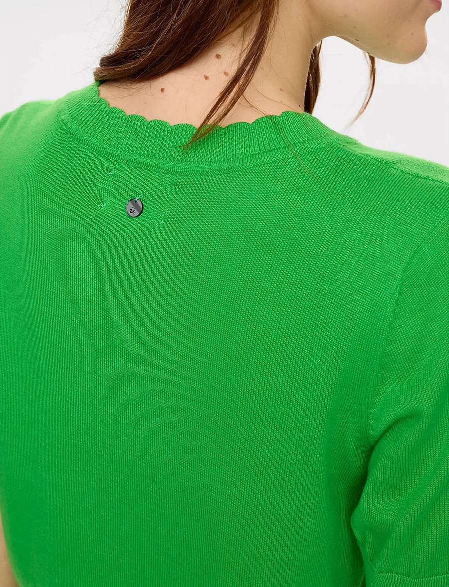 Nümph - NUGLIMMA PULLOVER - stickade tröjor - classic green - 5