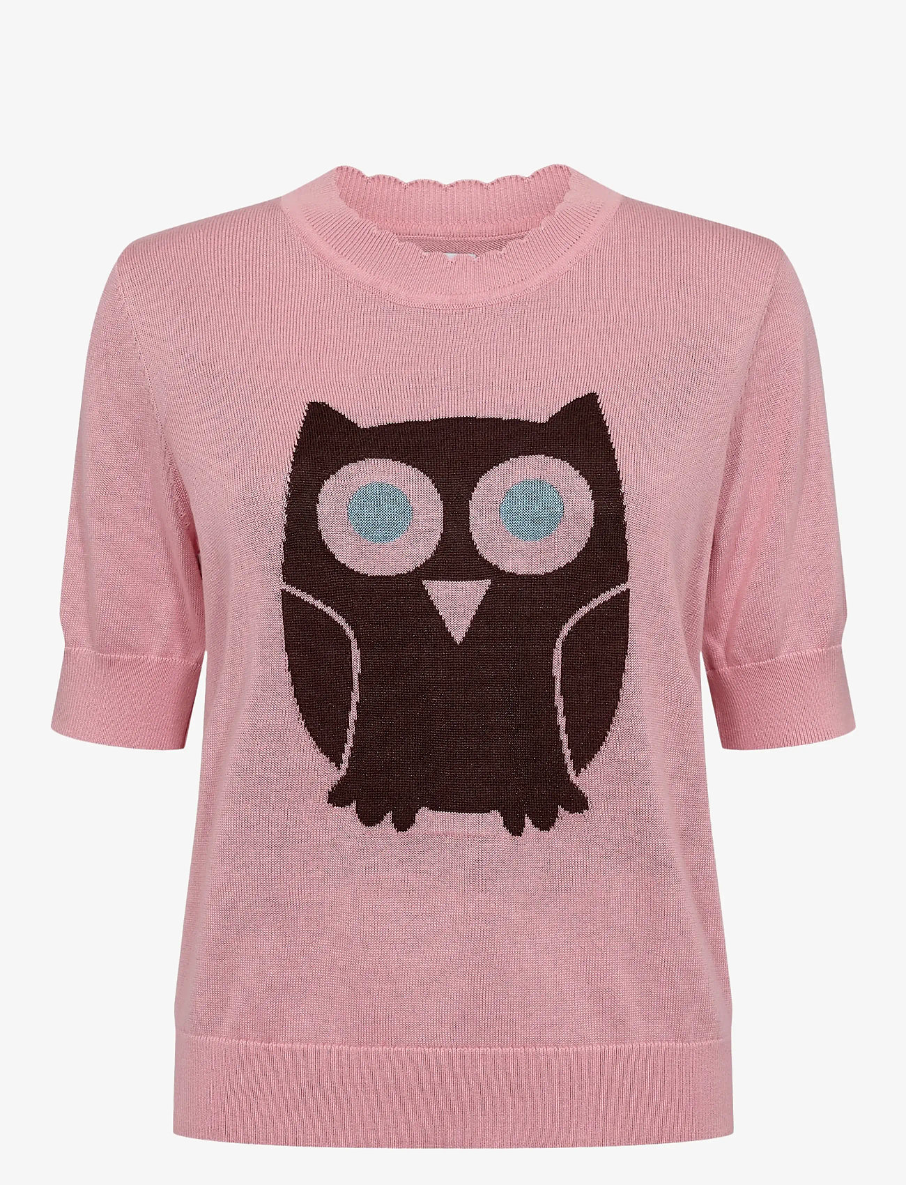 Nümph - NUGLIMMA PULLOVER - striktrøjer - peony - 1