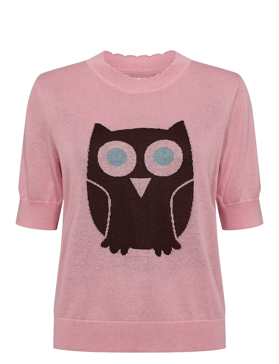 Nümph - NUGLIMMA PULLOVER - striktrøjer - peony - 1