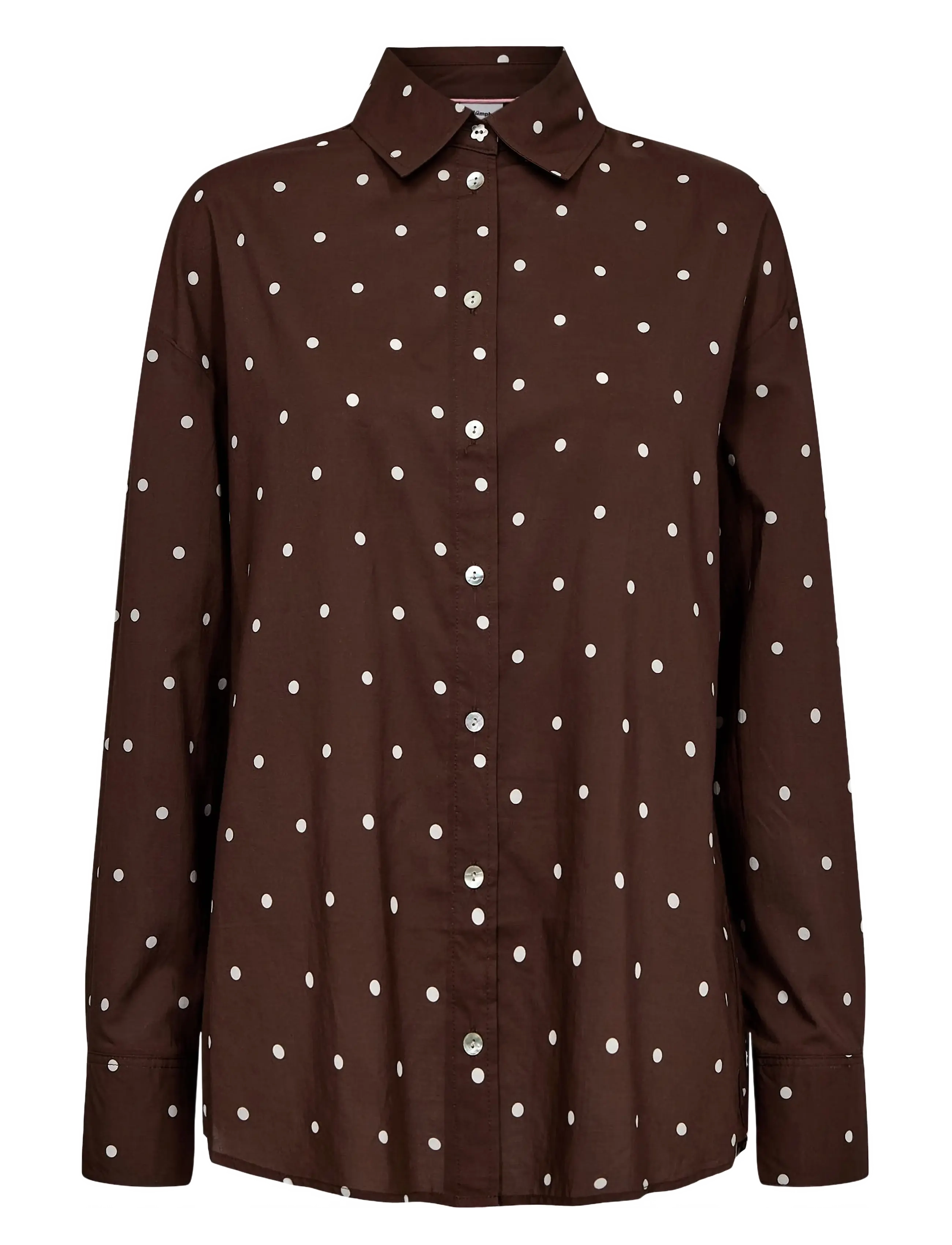 Nümph NUTRILLO SHIRT - Nümph - CHICORY COFFEE / brown