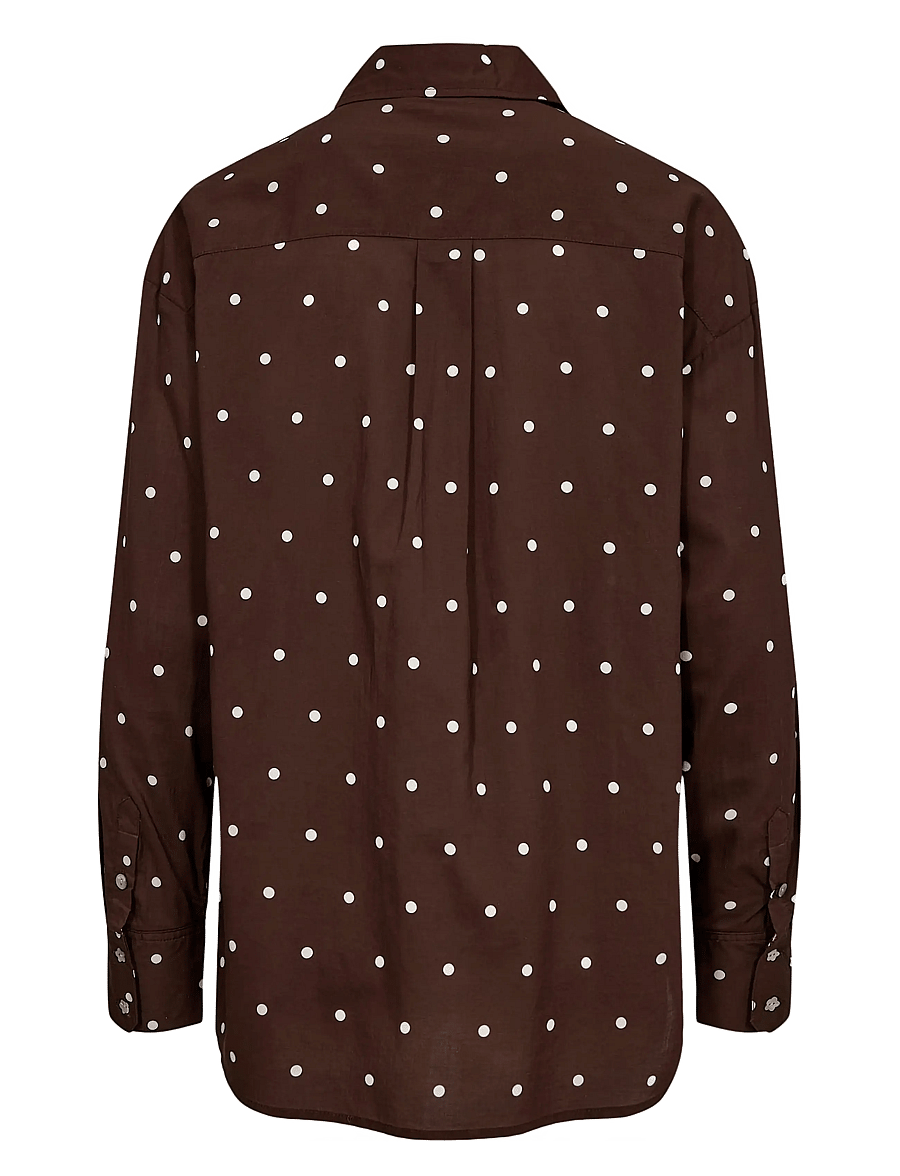 Nümph - NUTRILLO SHIRT - langärmlige hemden - chicory coffee - 2