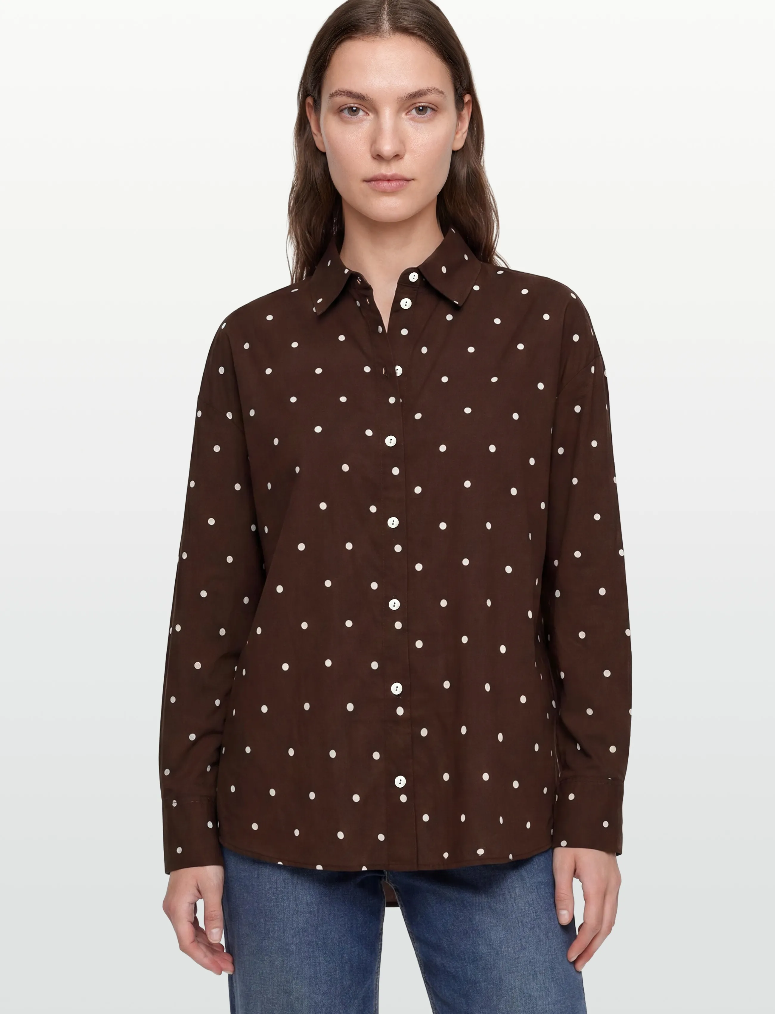 Nümph - NUTRILLO SHIRT - langärmlige hemden - chicory coffee - 3