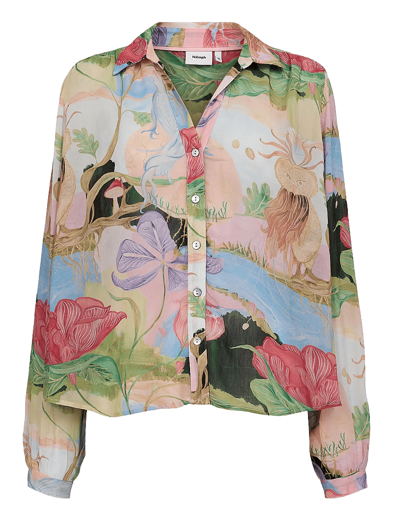 Nümph - NUSHAILYN SHIRT - chemises à manches longues - airy blue - 1
