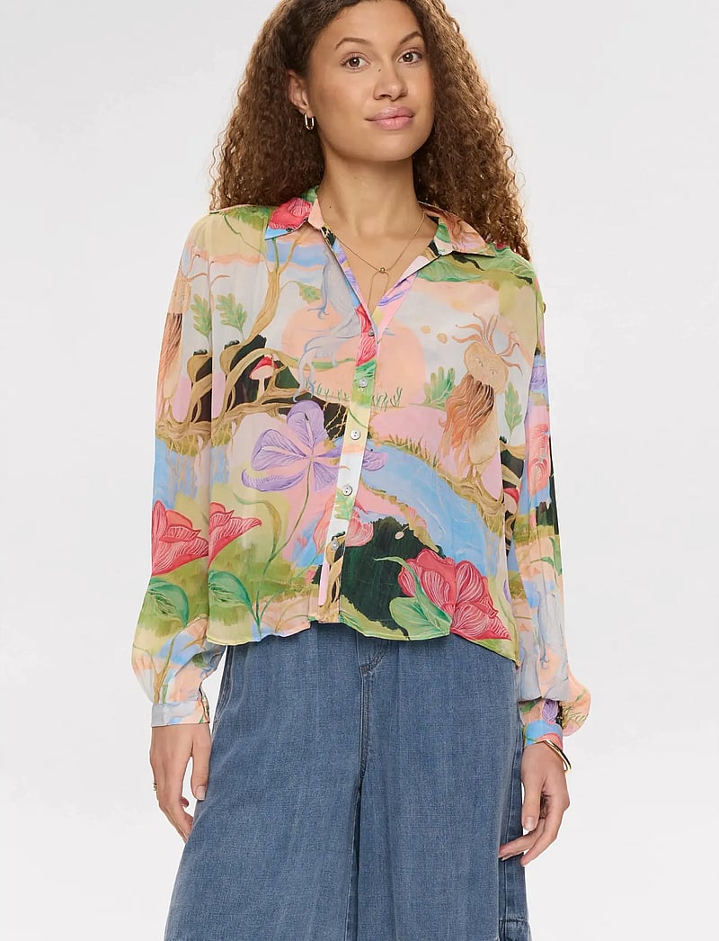 Nümph - NUSHAILYN SHIRT - chemises à manches longues - airy blue - 3