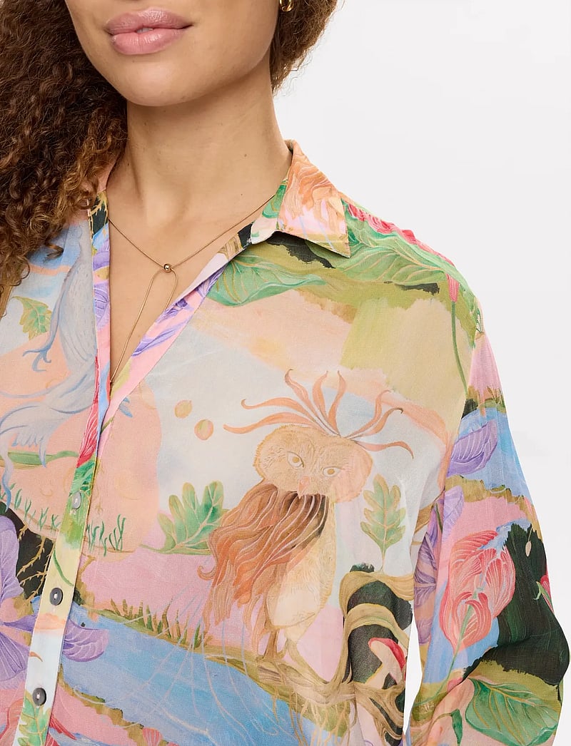 Nümph - NUSHAILYN SHIRT - chemises à manches longues - airy blue - 5