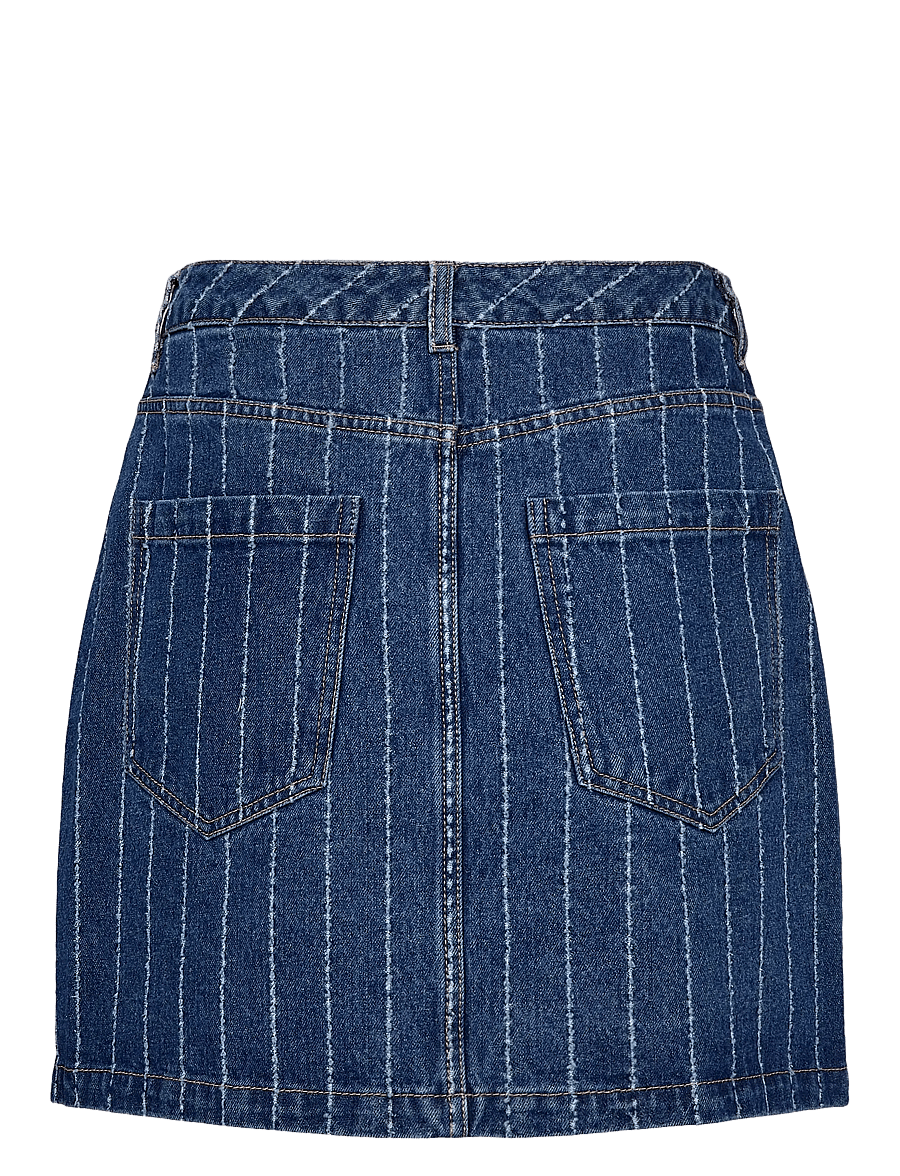 Nümph - NUATLANTA SKIRT - jeansröcke - medium blue denim - 1