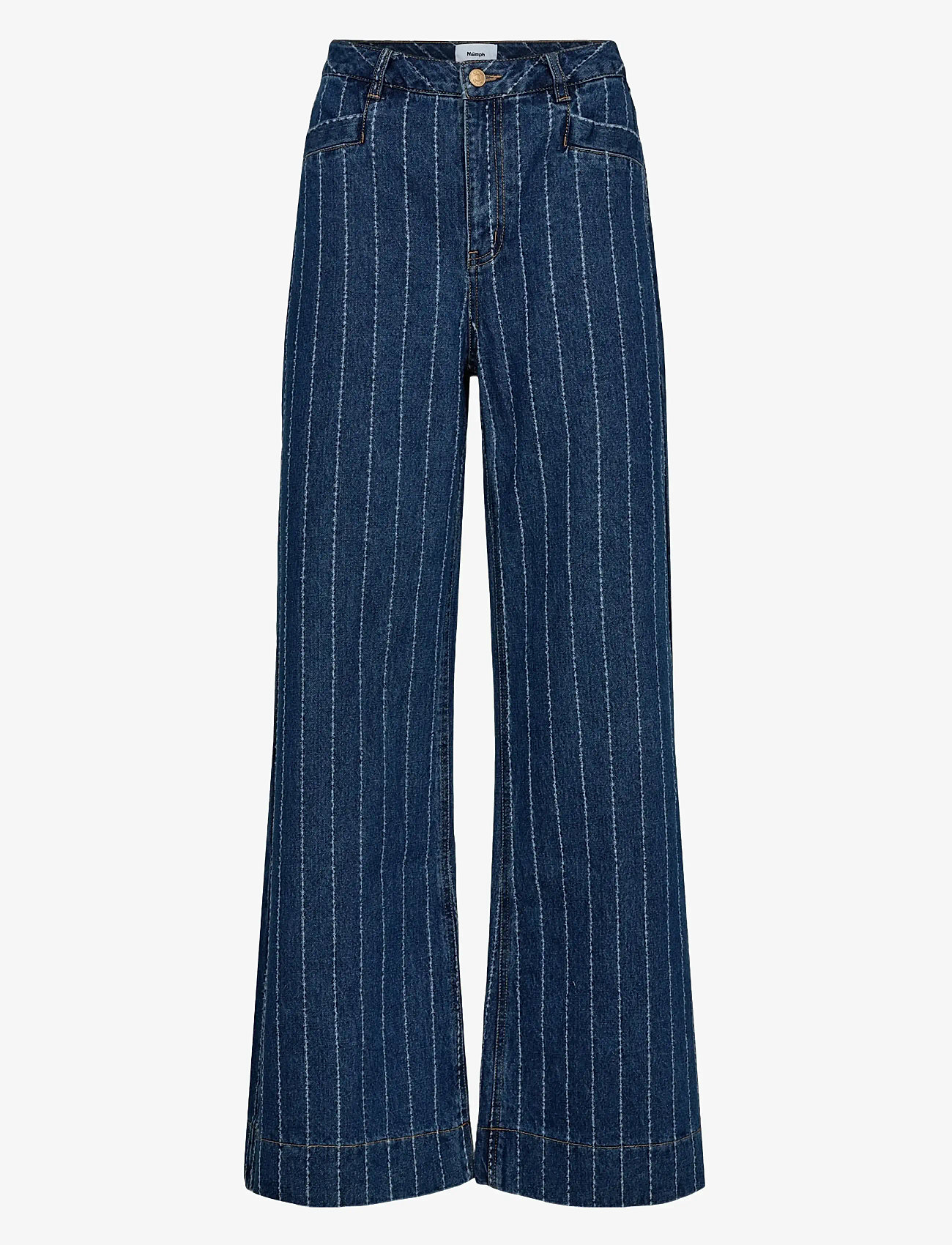 Nümph - NUATLANTA HIGH RISE JEANS - vida jeans - medium blue denim - 0