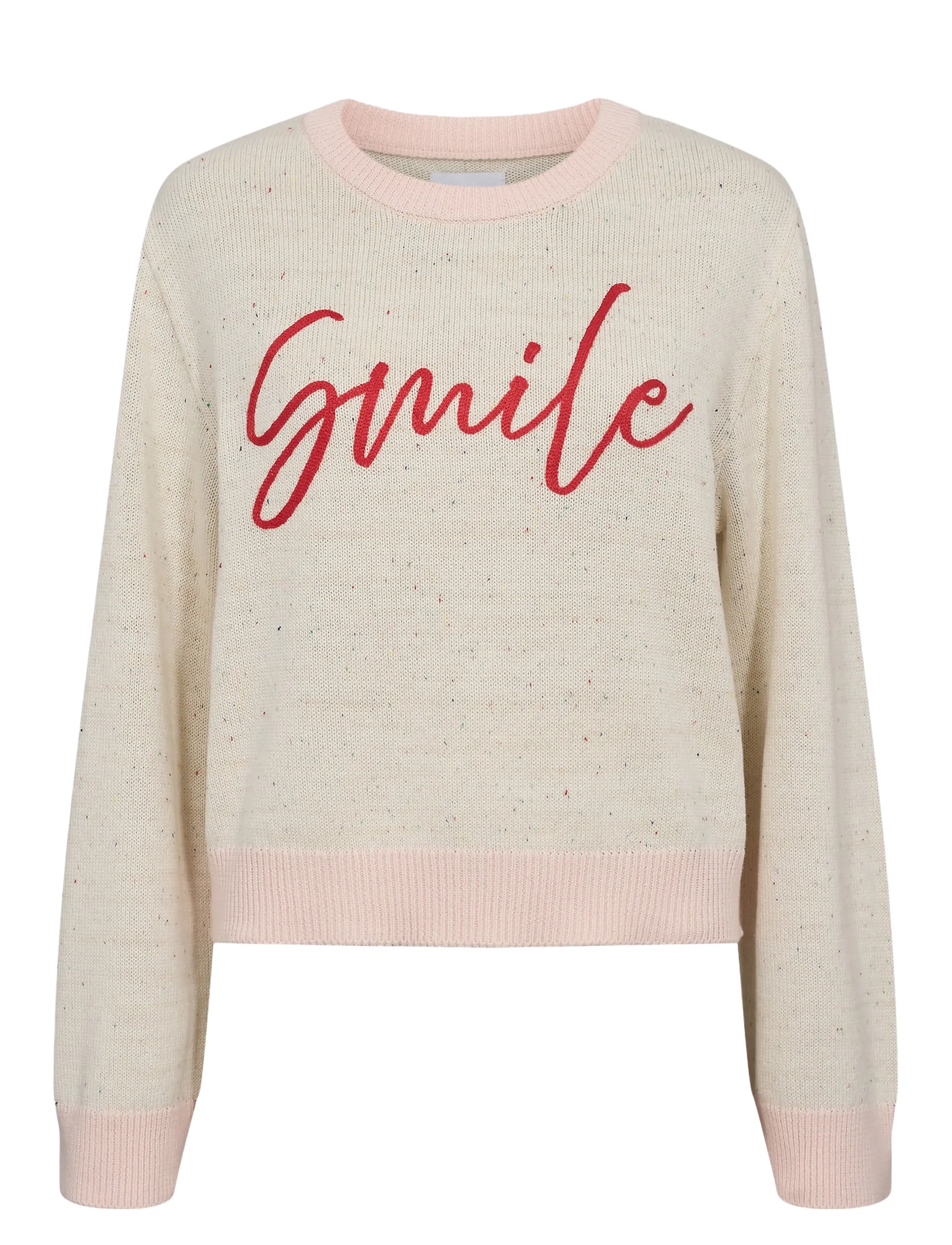 NÜMPH Nuhappy Pullover Cream - M - Damen