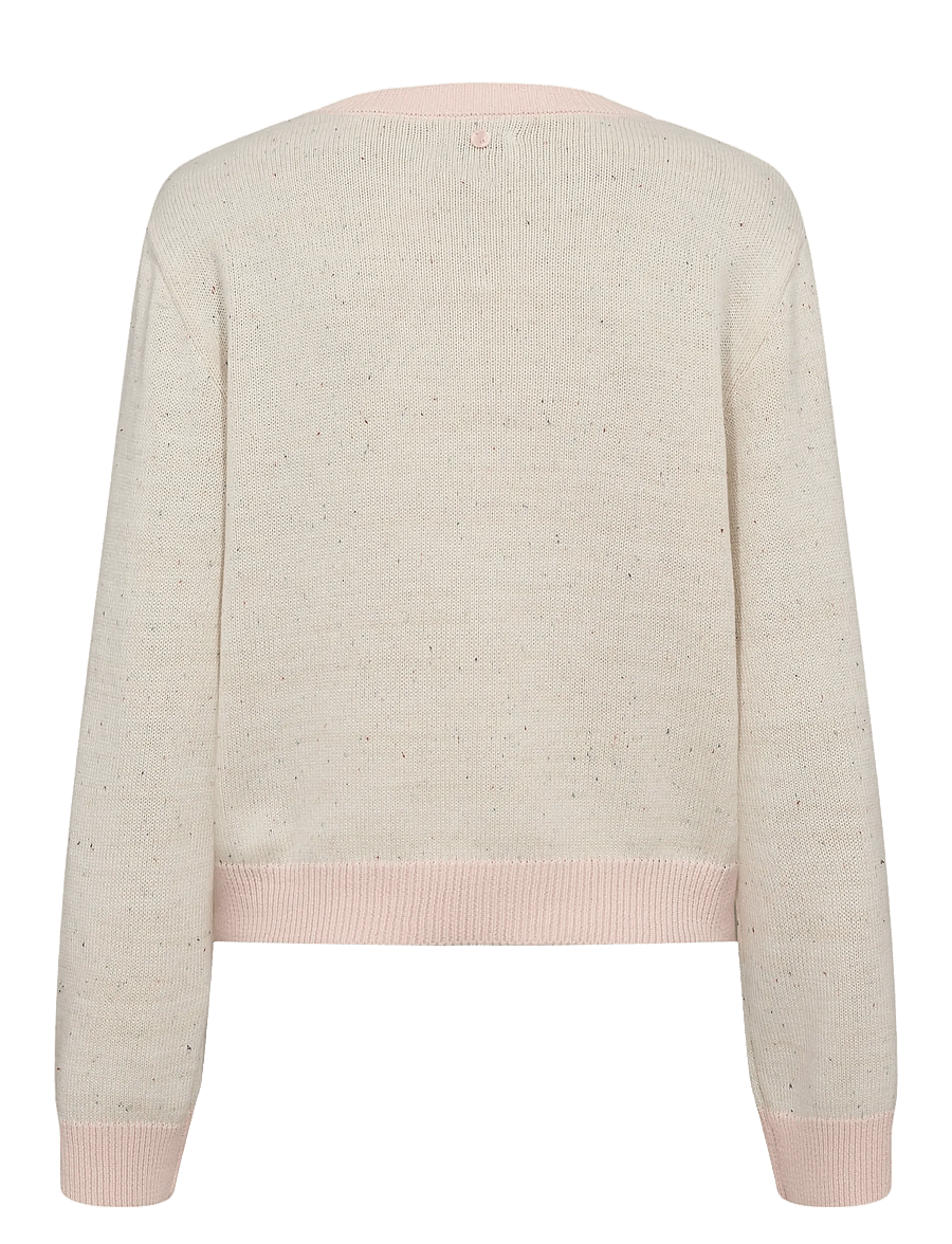 Nümph - NUHAPPY PULLOVER - pullover - pristine - 2