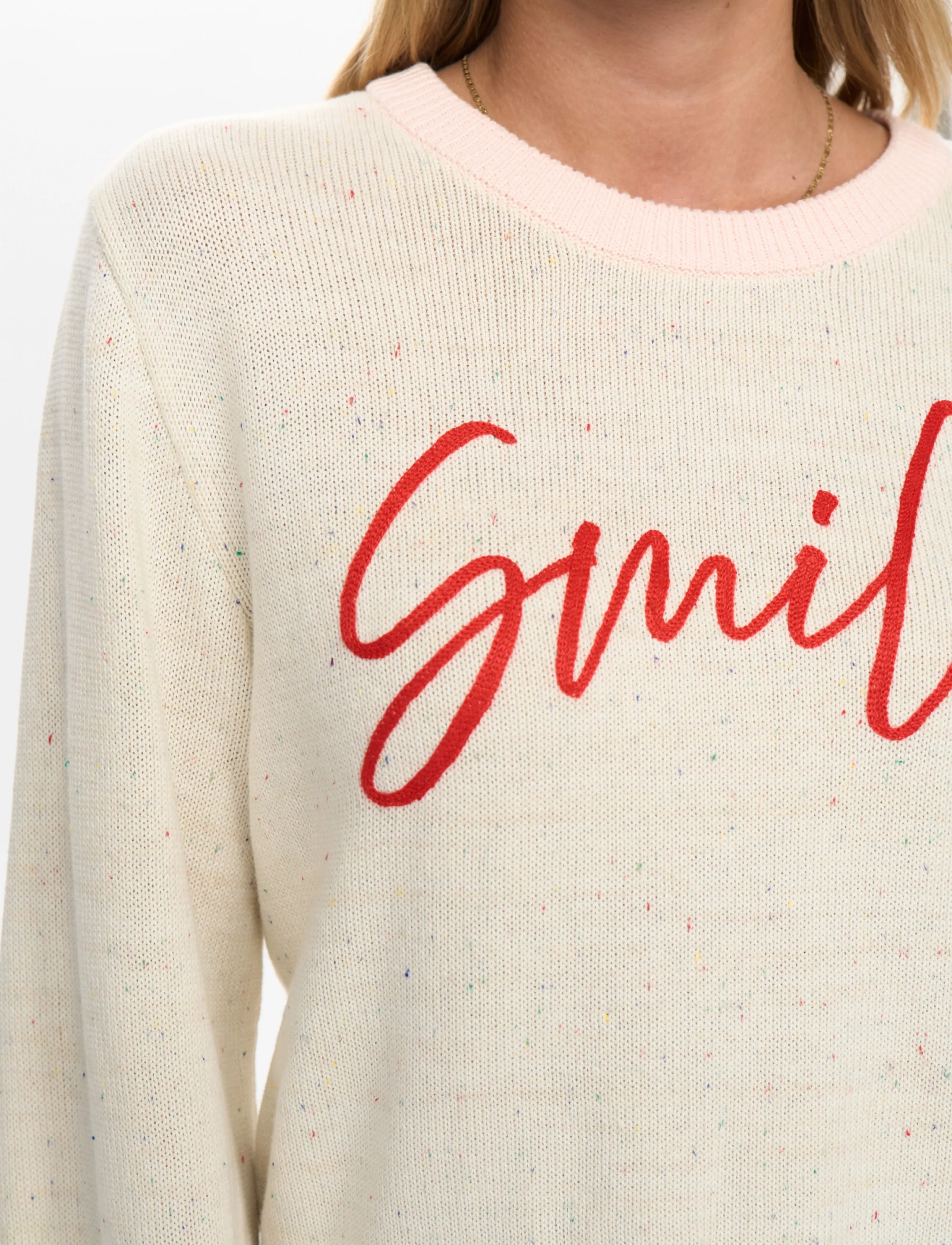 Nümph - NUHAPPY PULLOVER - pristine - 3