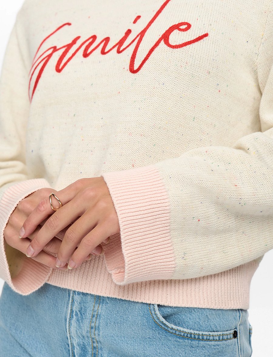 Nümph - NUHAPPY PULLOVER - pullover - pristine - 4