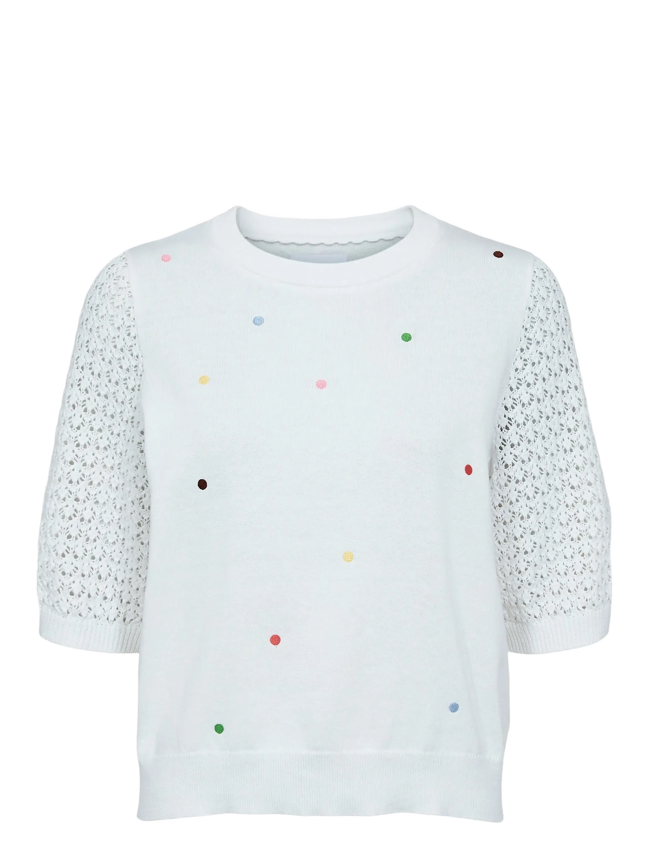 NÜMPH Nululo Pullover Weiß - M - Damen