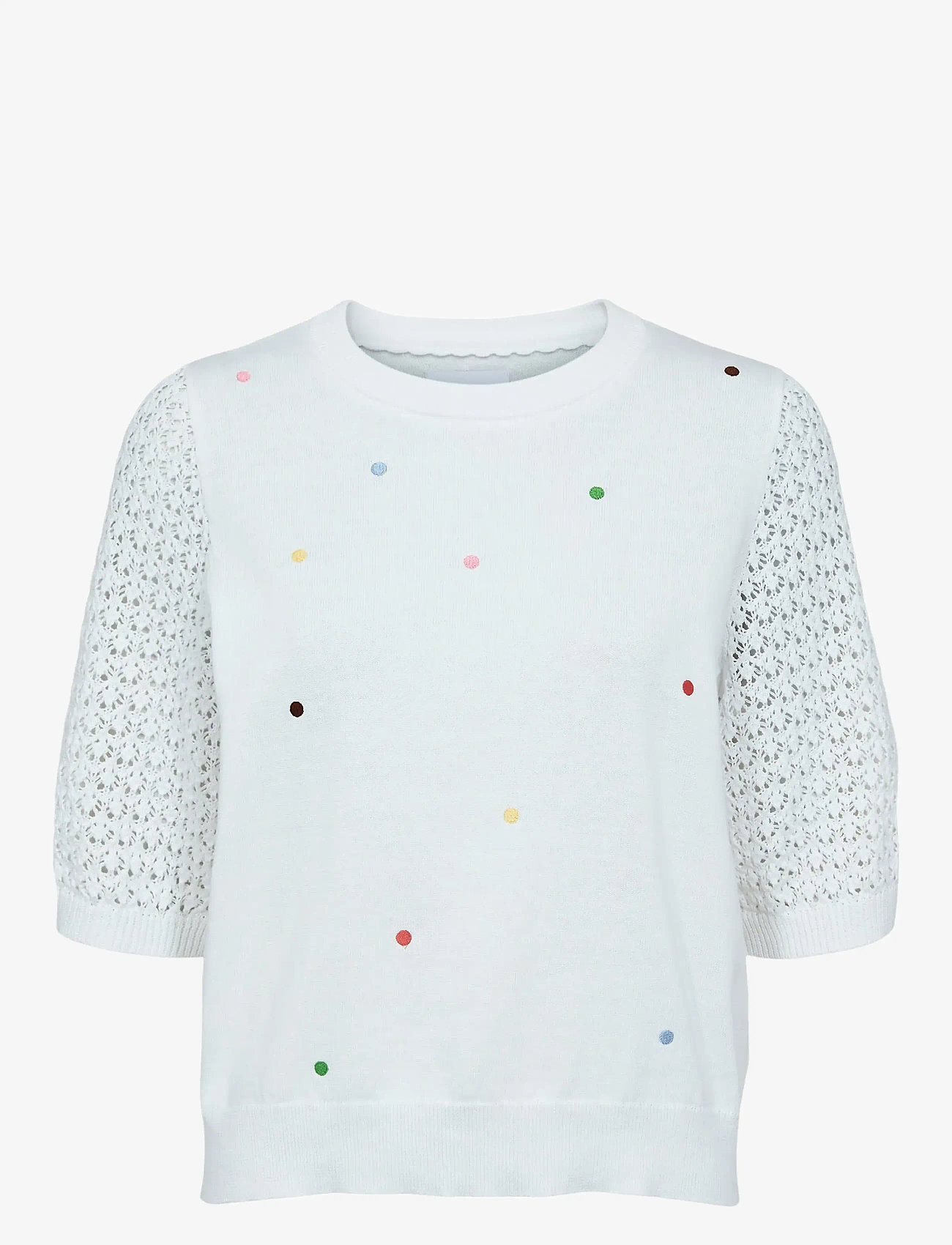 Nümph - NULULO PULLOVER - pullover - cloud dancer - 0