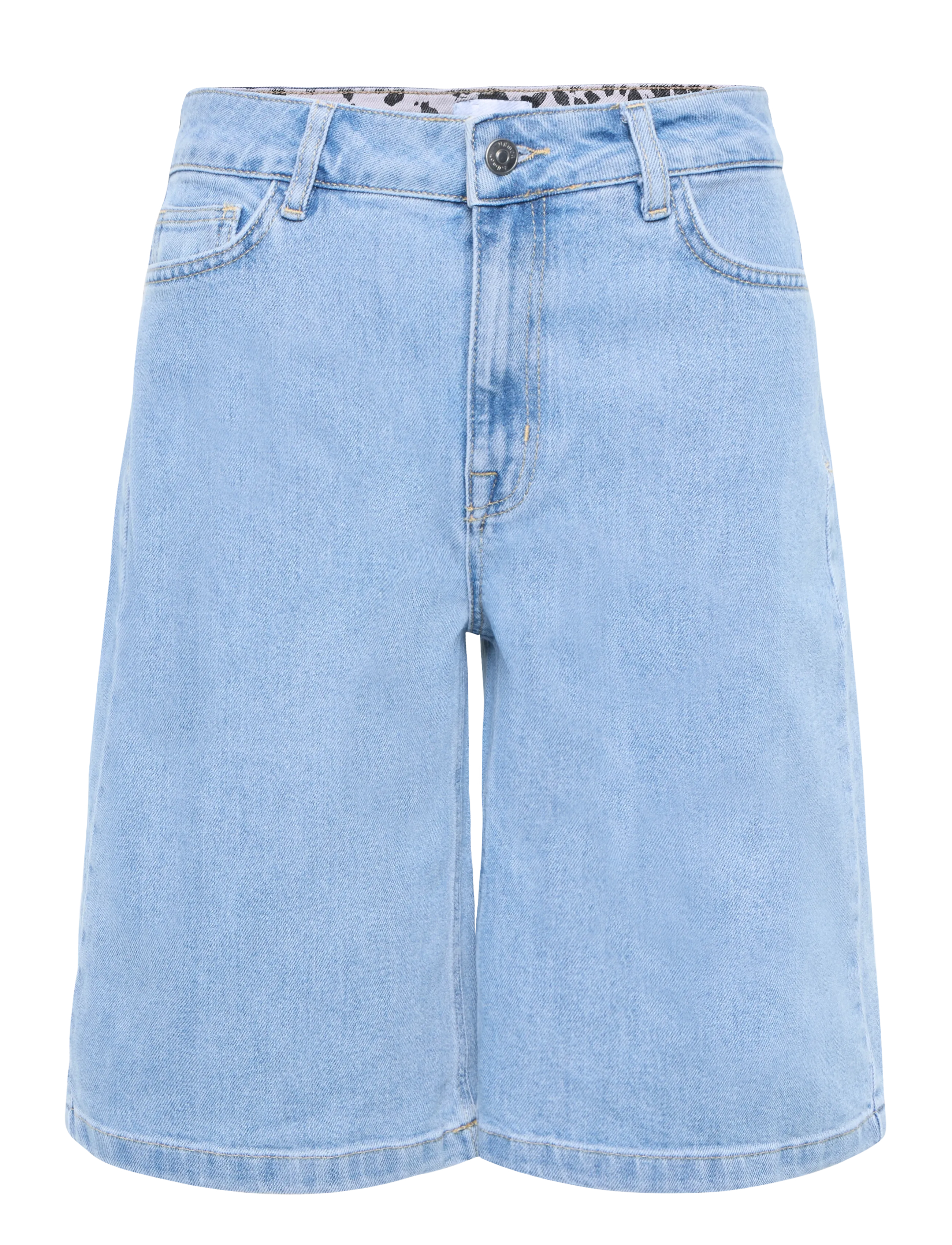 Nümph NUBARCELONA SHORTS B3010 - Shorts - LIGHT BLUE DENIM / blue