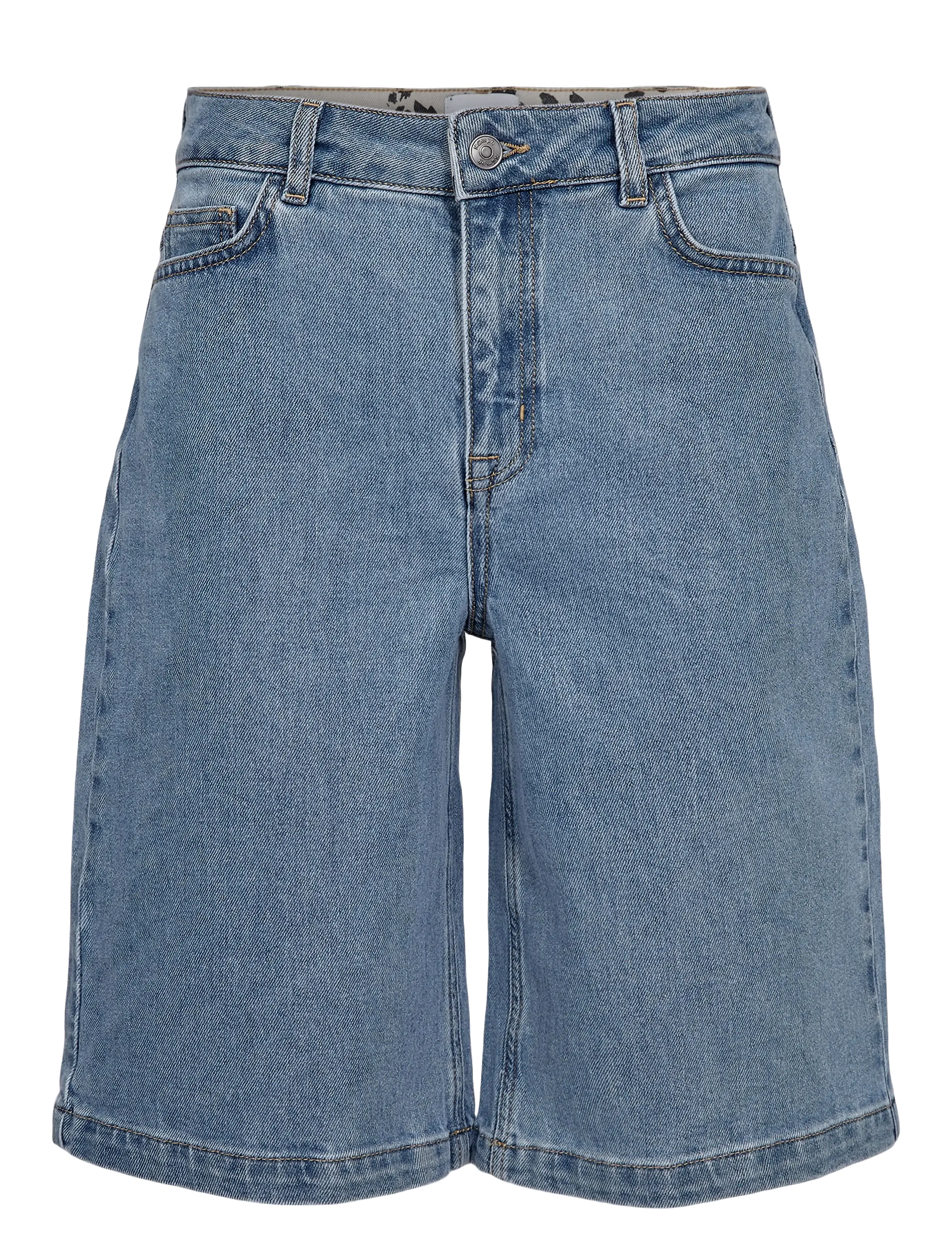 Nümph NUBARCELONA SHORTS B3010 - Shorts - LIGHT BLUE DENIM / blue