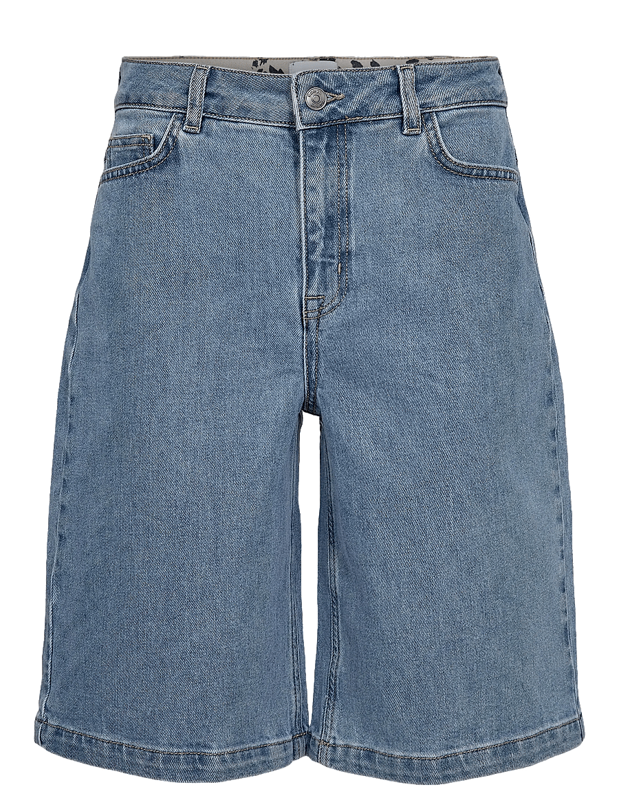 Nümph - NUBARCELONA SHORTS B3010 - casual szorty - light blue denim - 1