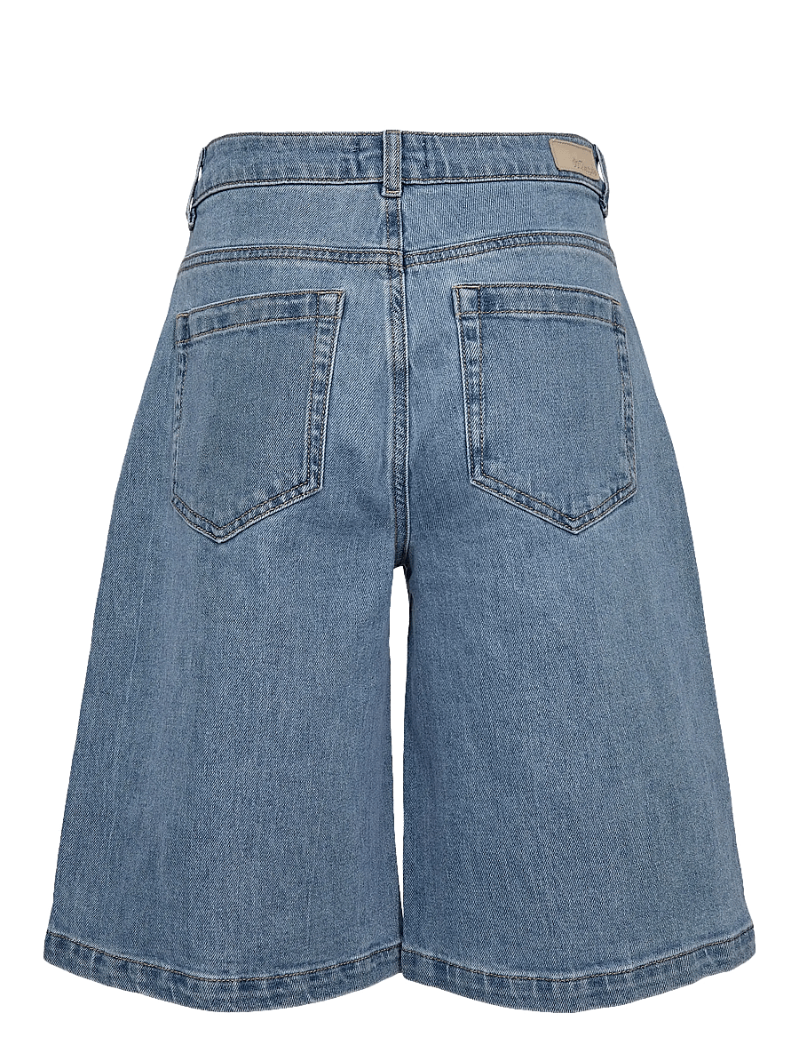 Nümph - NUBARCELONA SHORTS B3010 - casual szorty - light blue denim - 2