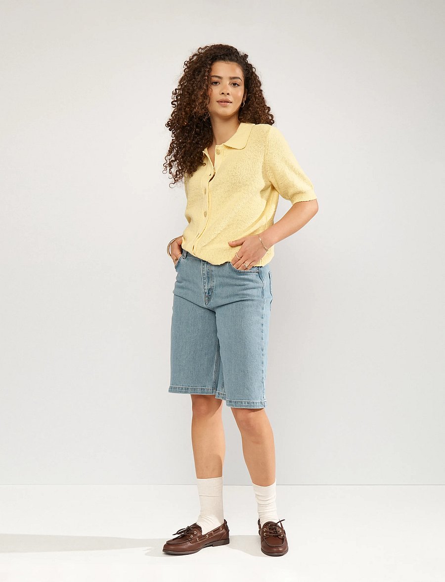Nümph - NUBARCELONA SHORTS B3010 - light blue denim - 3