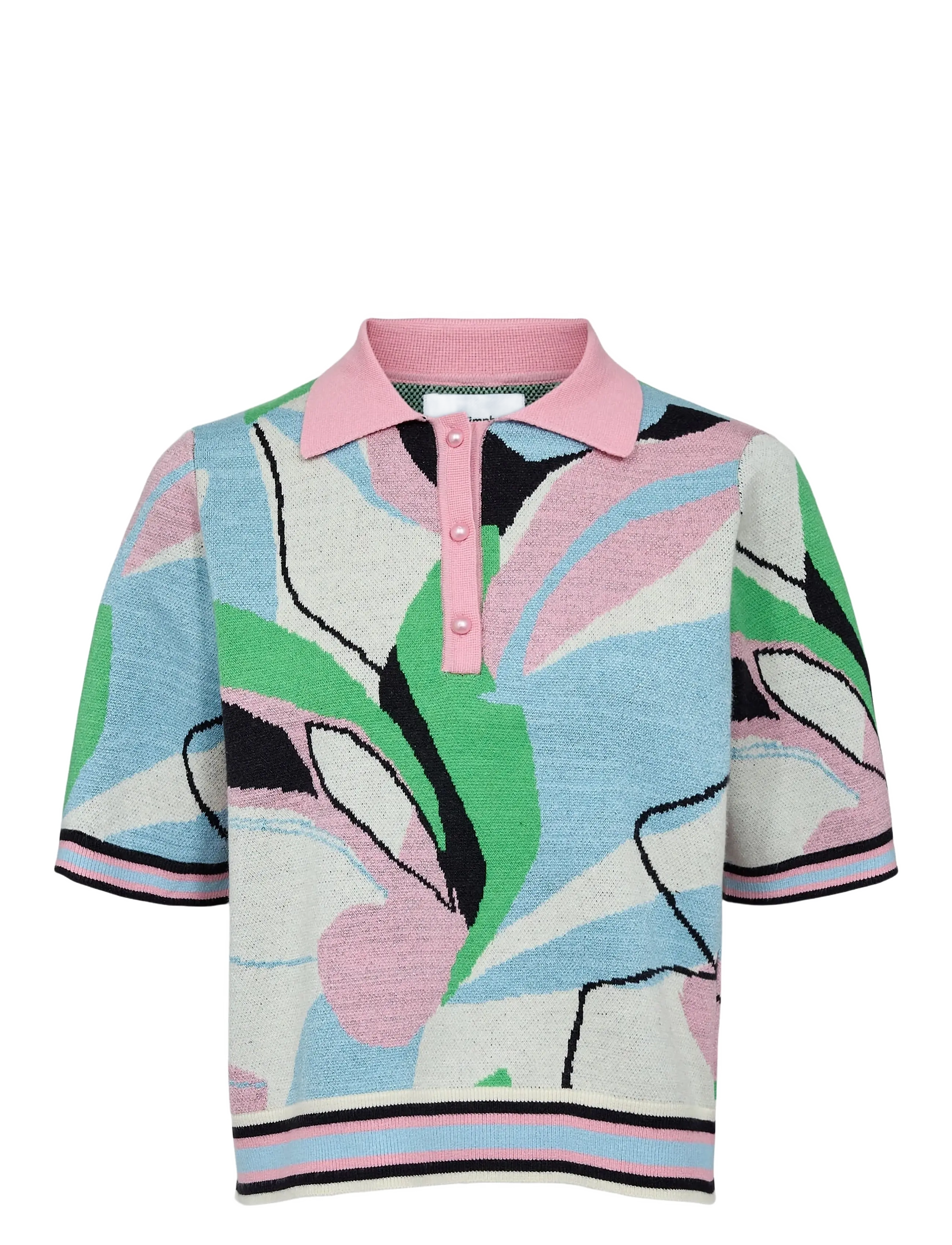 NÜMPH Nuadeline Pullover Patterned - XS - Damen