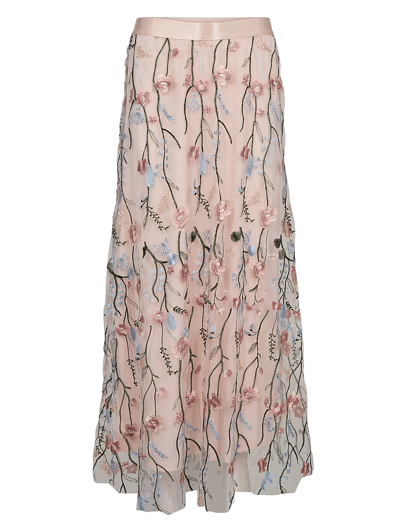 Nümph - NUCORALINA SKIRT - maxi röcke - mangano calcite - 1