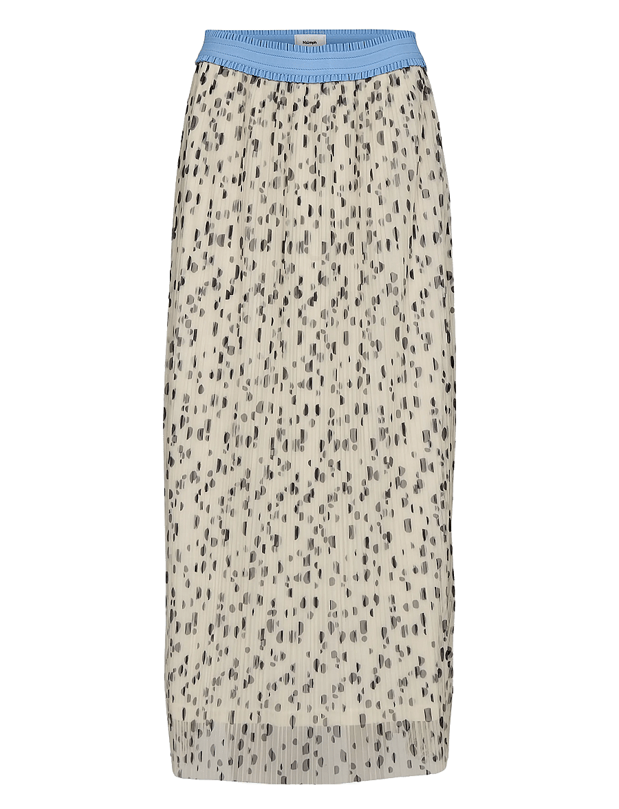 Nümph - NUDALMA MESH SKIRT - maxi röcke - pristine - 1