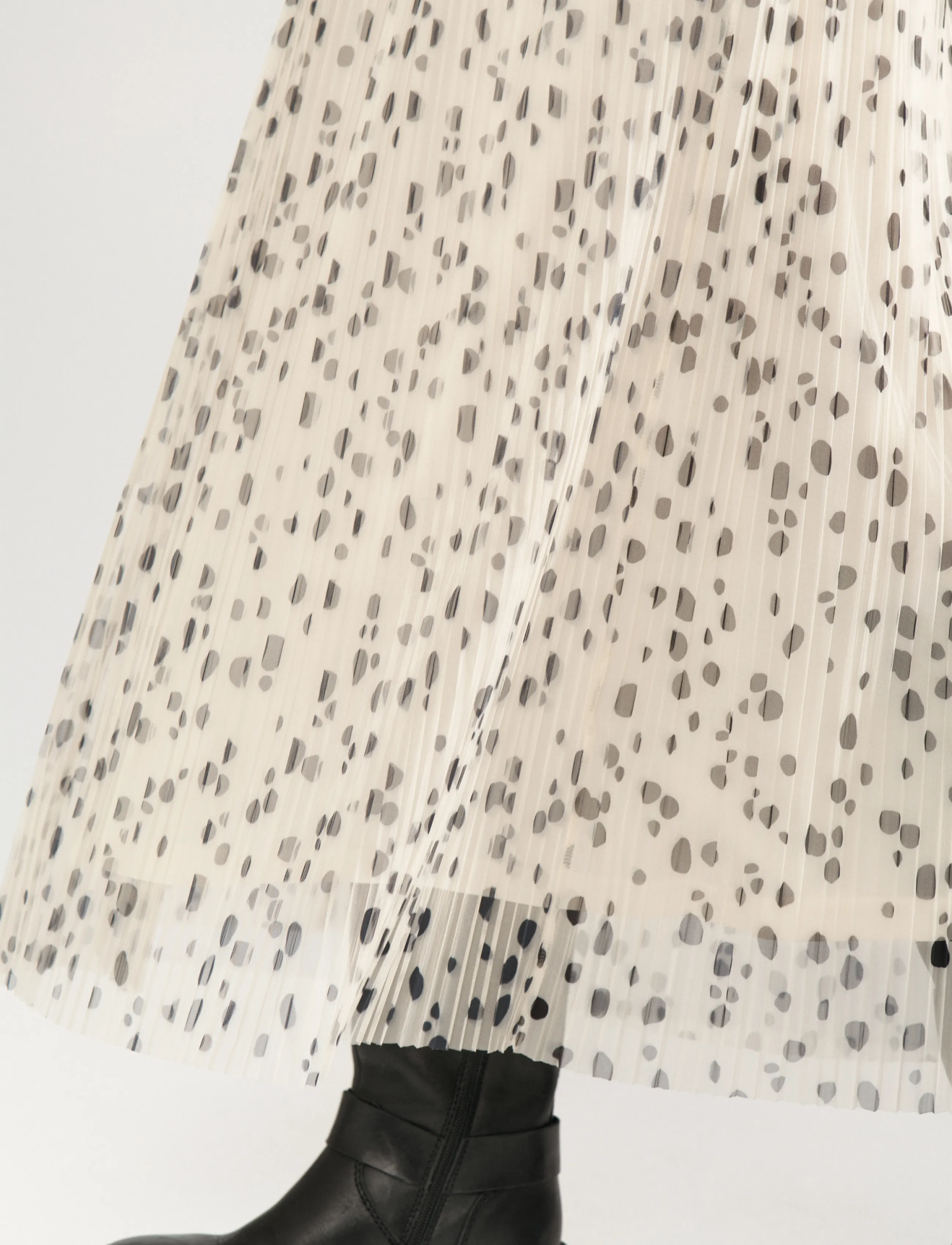 Nümph - NUDALMA MESH SKIRT - maxi röcke - pristine - 5