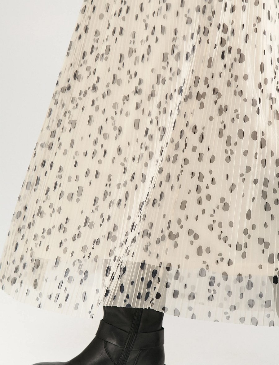 Nümph - NUDALMA MESH SKIRT - maxi röcke - pristine - 5