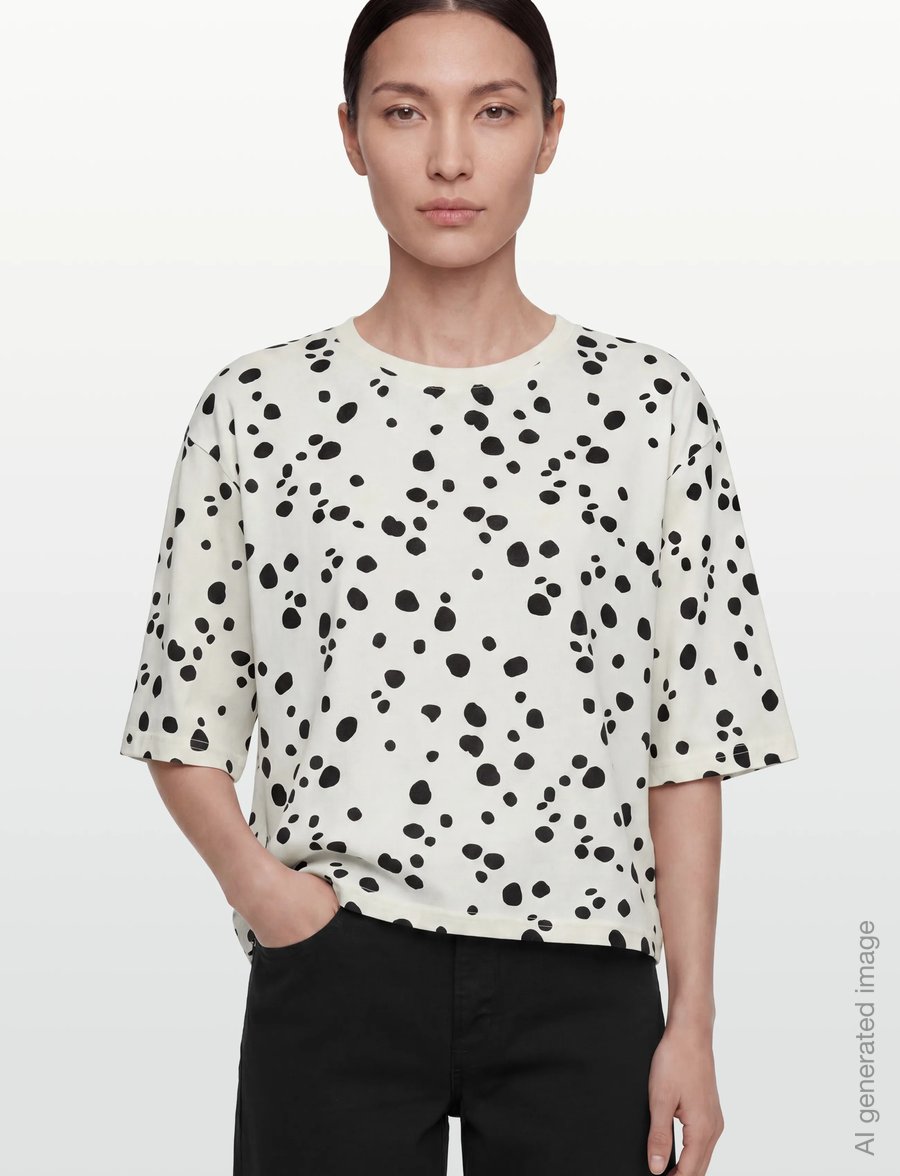 Nümph - NUDALMA BOXY TEE - t-särgid - pristine - 3