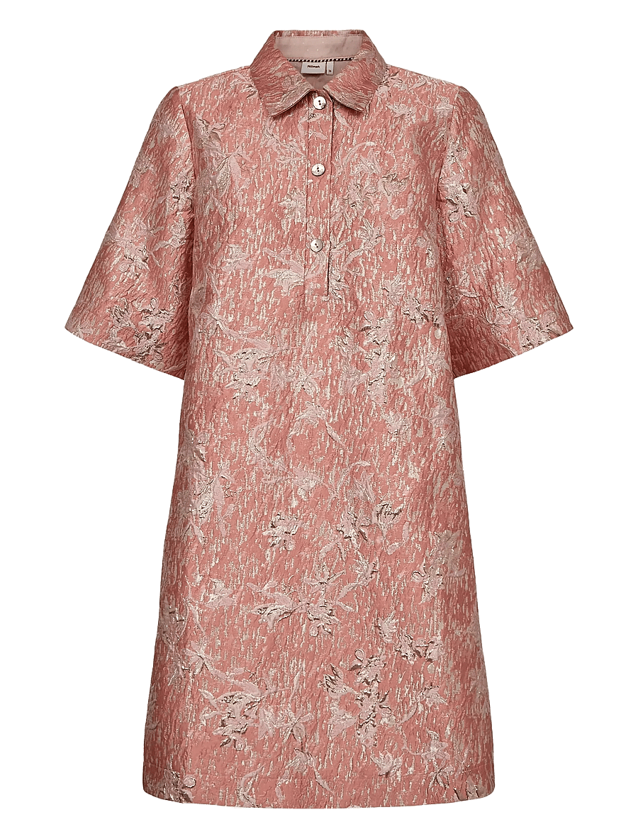 Nümph - NUJACKIE DRESS - skjortklänningar - peony - 1