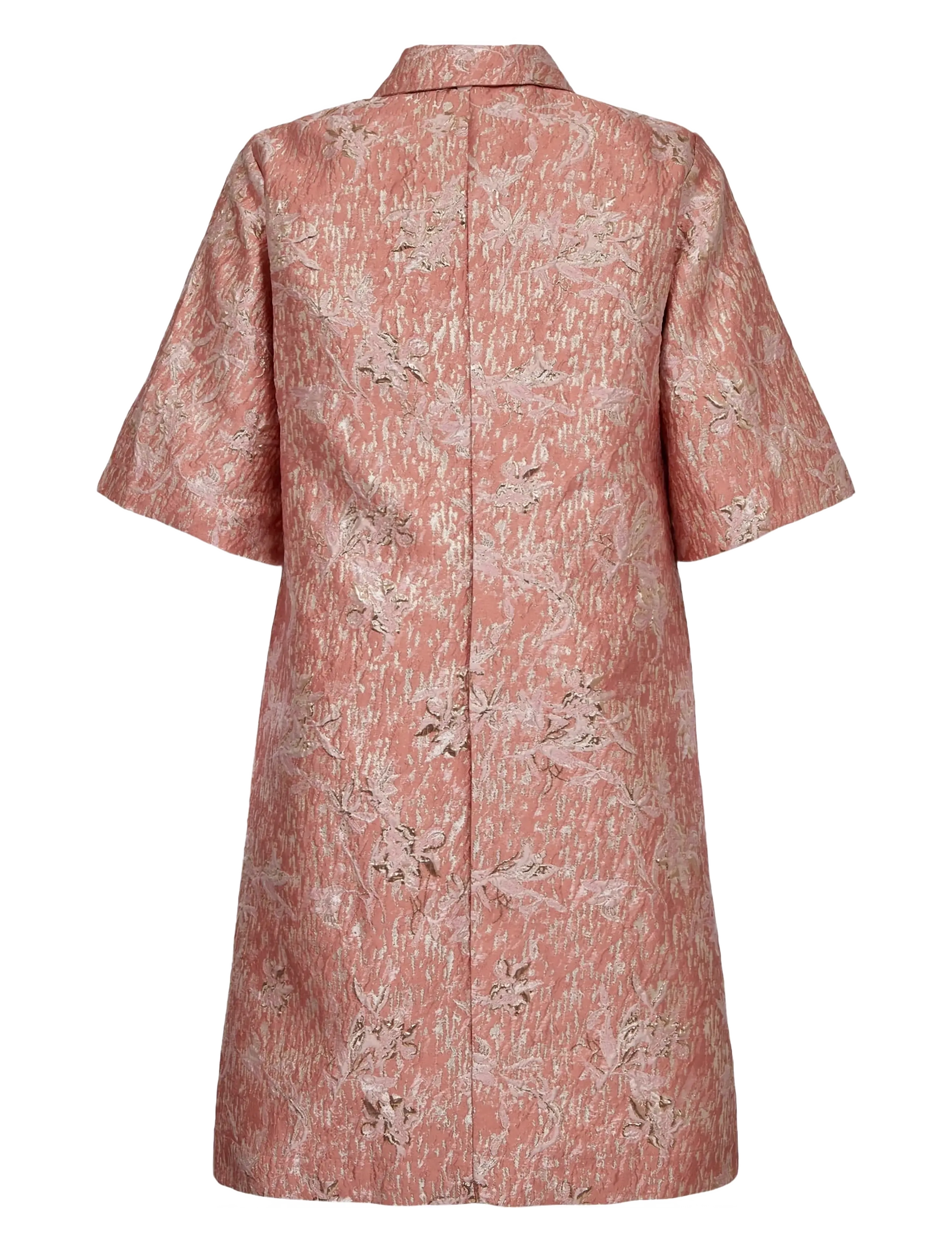 Nümph - NUJACKIE DRESS - skjortklänningar - peony - 2