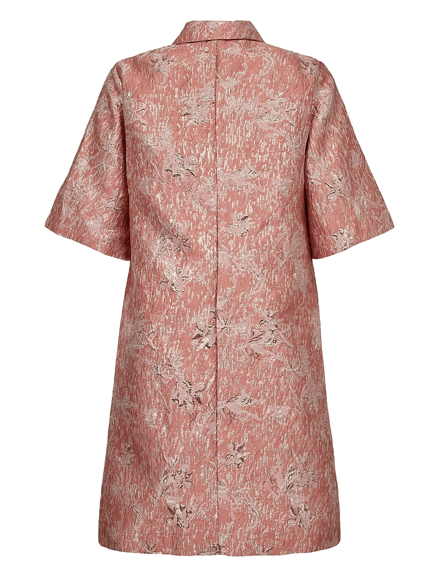 Nümph - NUJACKIE DRESS - skjortklänningar - peony - 2