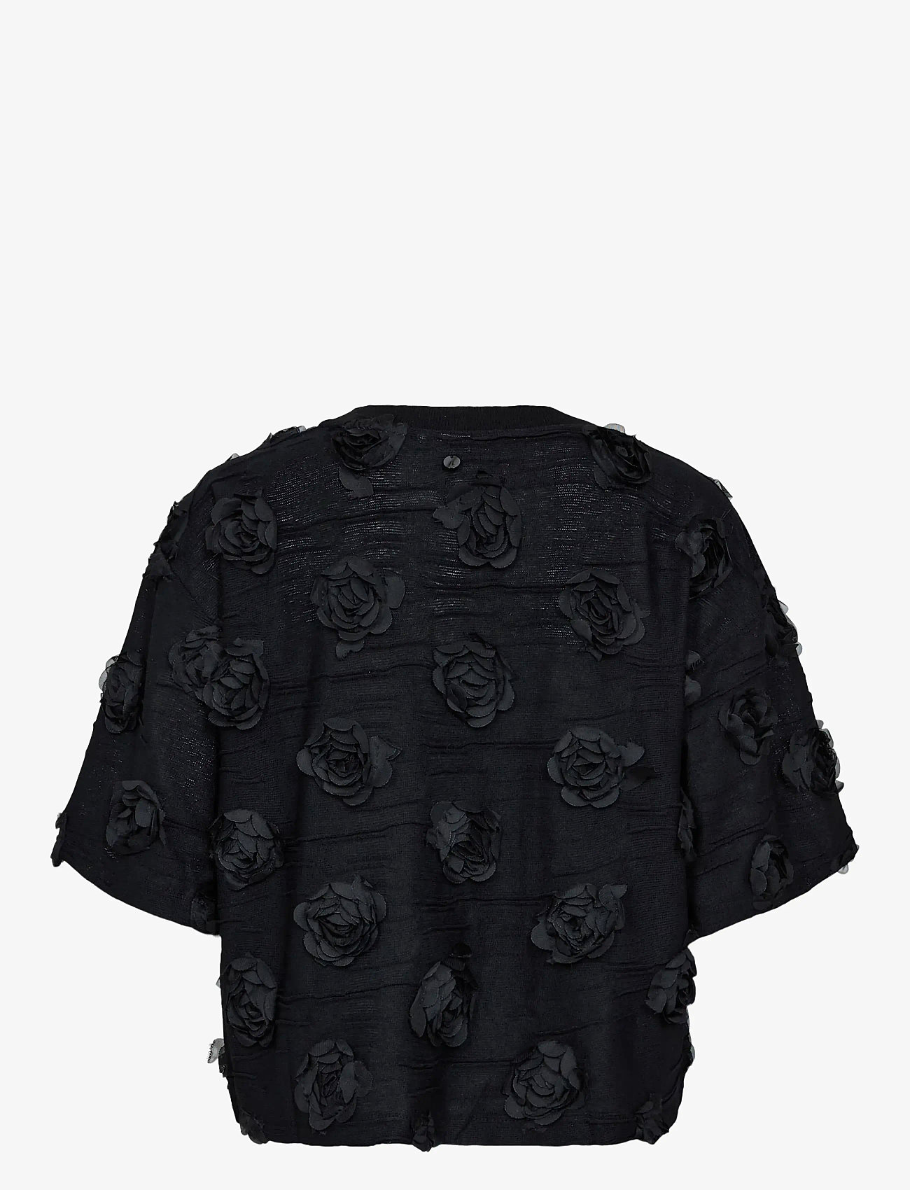 Nümph - NUROSIE T-SHIRT - t-shirts - caviar - 1