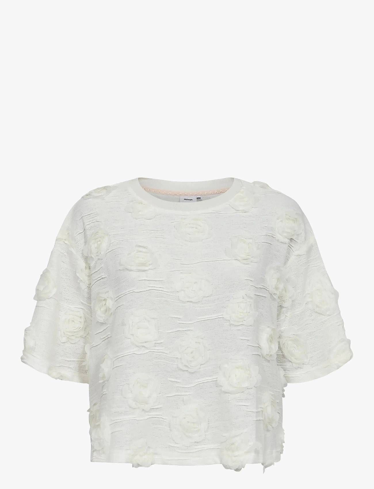 Nümph - NUROSIE T-SHIRT - t-shirts - cloud dancer - 0