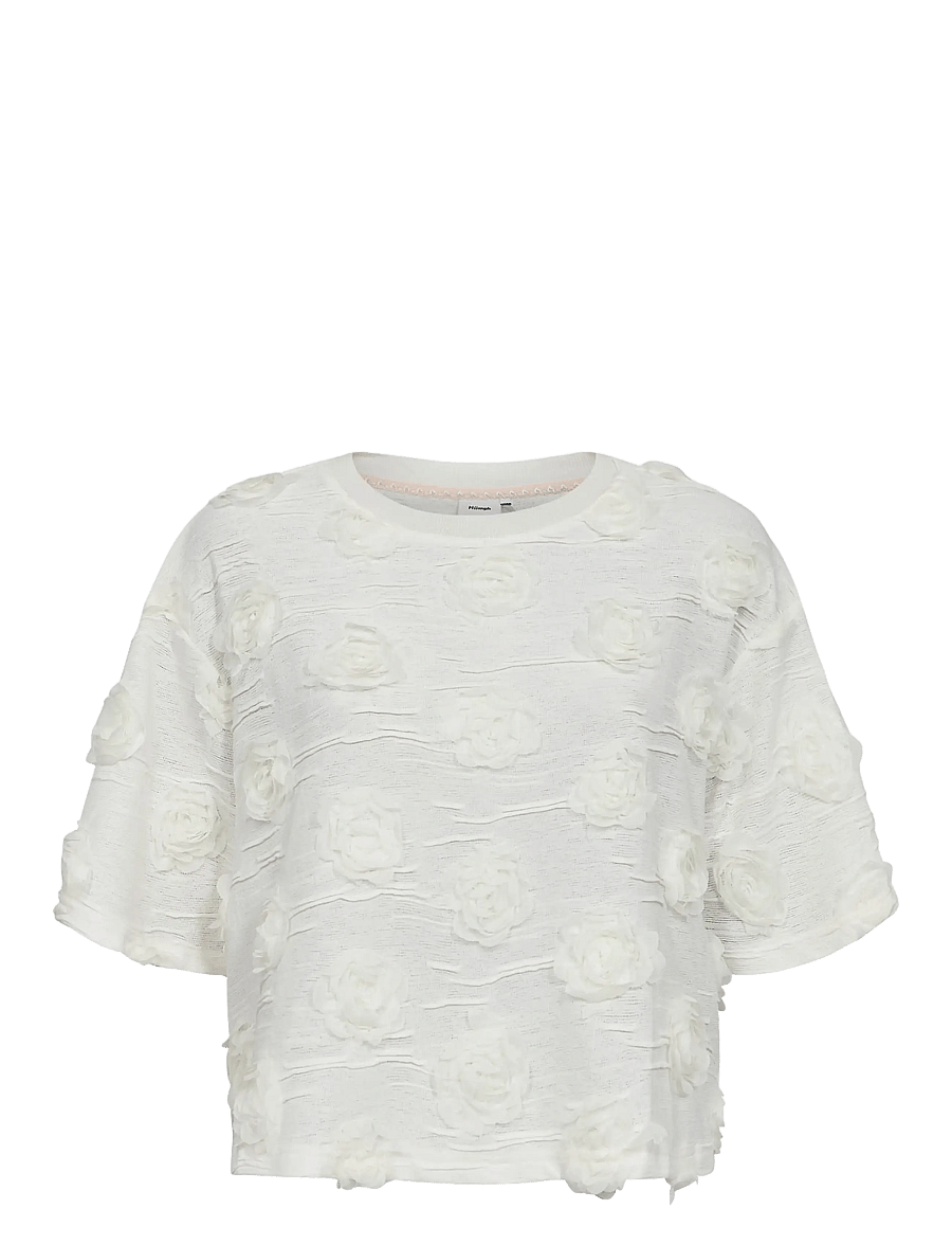 Nümph - NUROSIE T-SHIRT - t-shirts - cloud dancer - 0