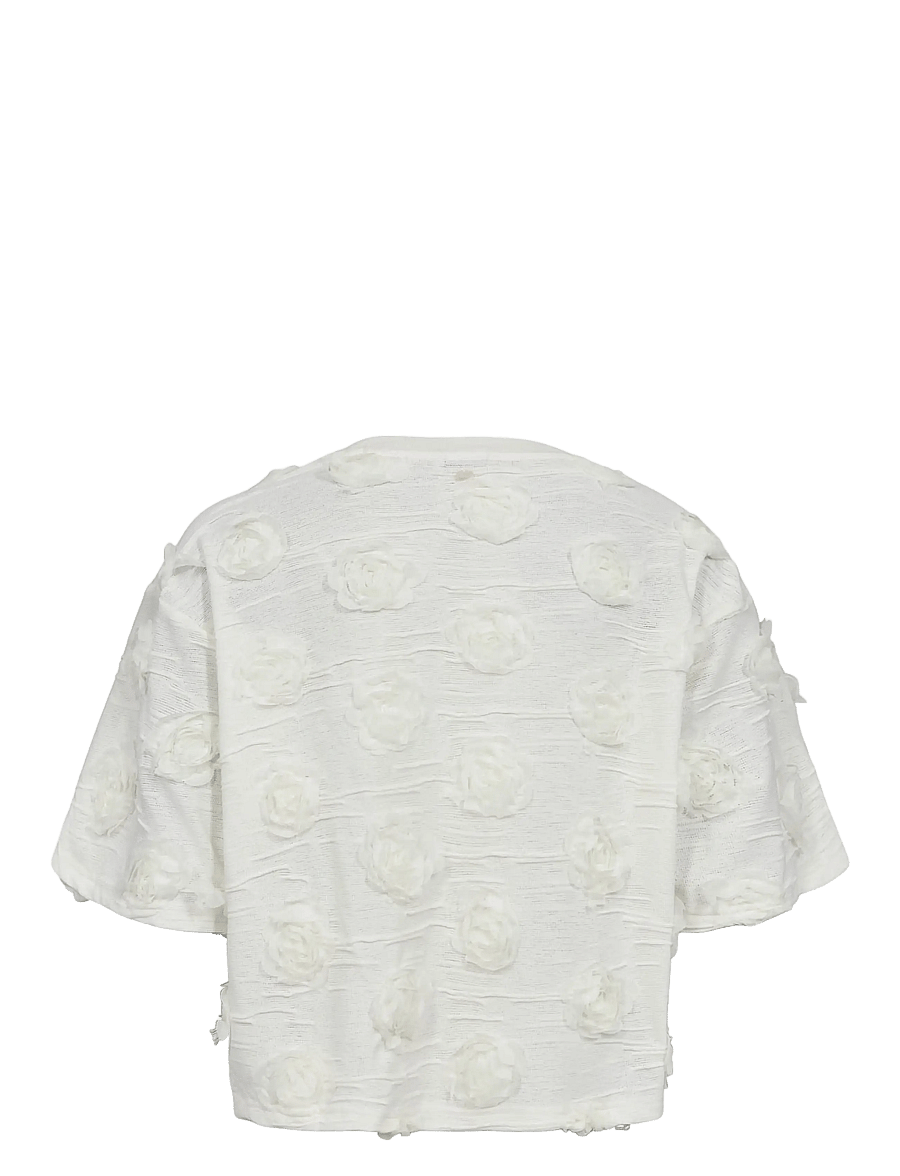 Nümph - NUROSIE T-SHIRT - t-shirts - cloud dancer - 1