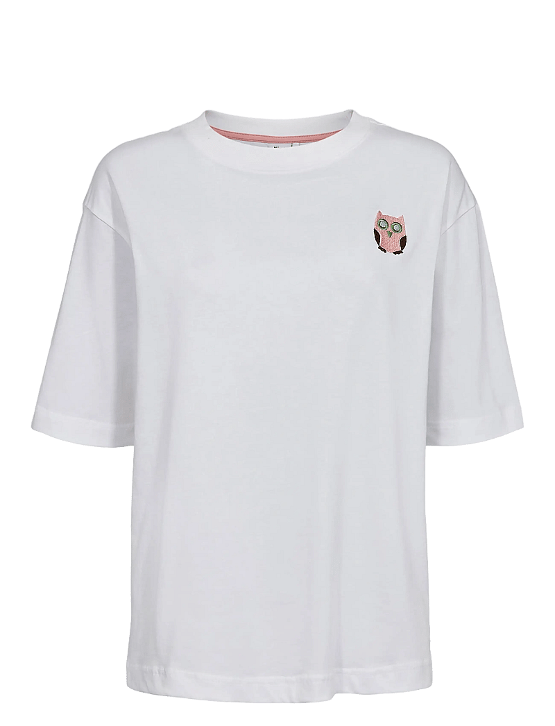 Nümph - NUOLINA T-SHIRT - t-särgid - bright white - 1