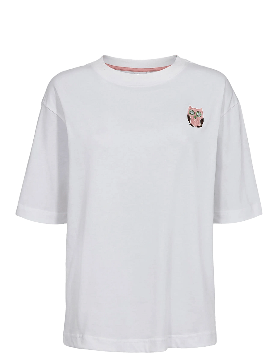 Nümph - NUOLINA T-SHIRT - t-shirts - bright white - 1