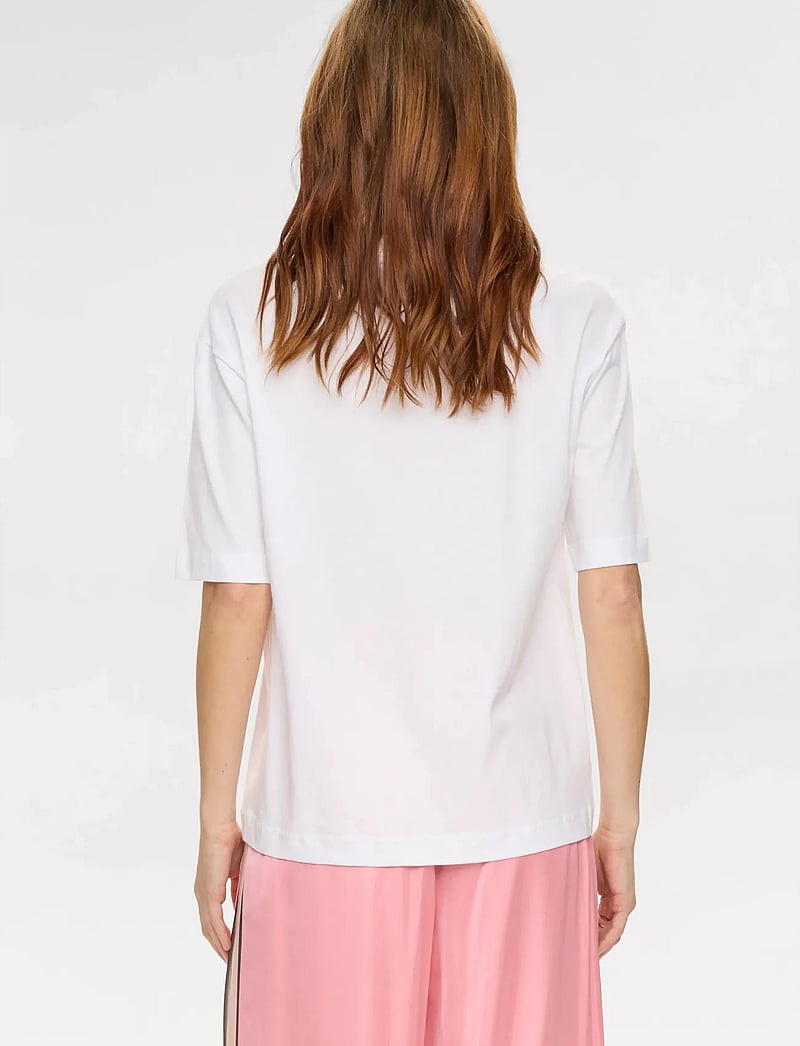 Nümph - NUOLINA T-SHIRT - t-särgid - bright white - 5