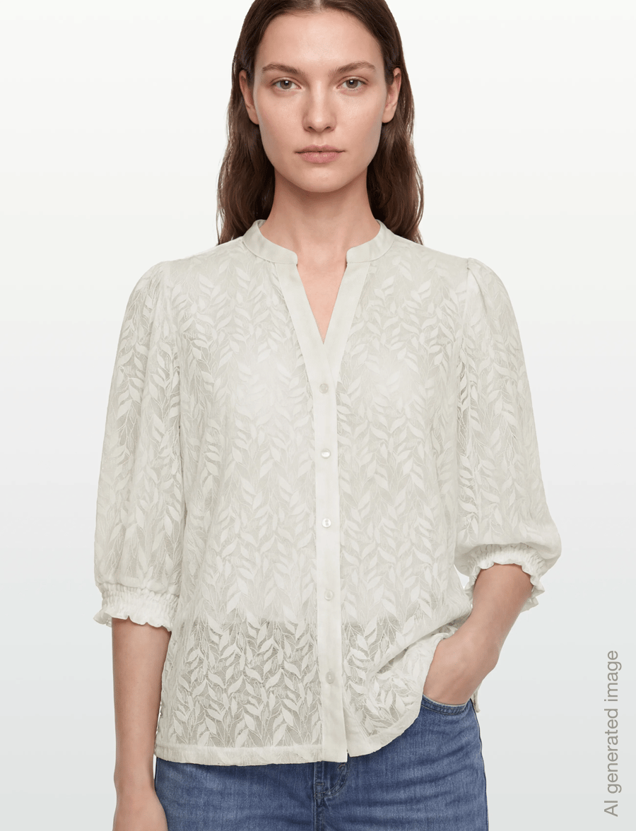 Nümph - NULEVINA SHIRT - kurzärmelige blusen - pristine - 3