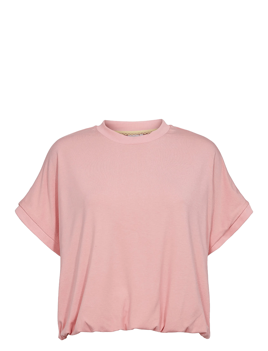 Nümph - NULEAH BOXY TEE - t-shirts - peony - 1