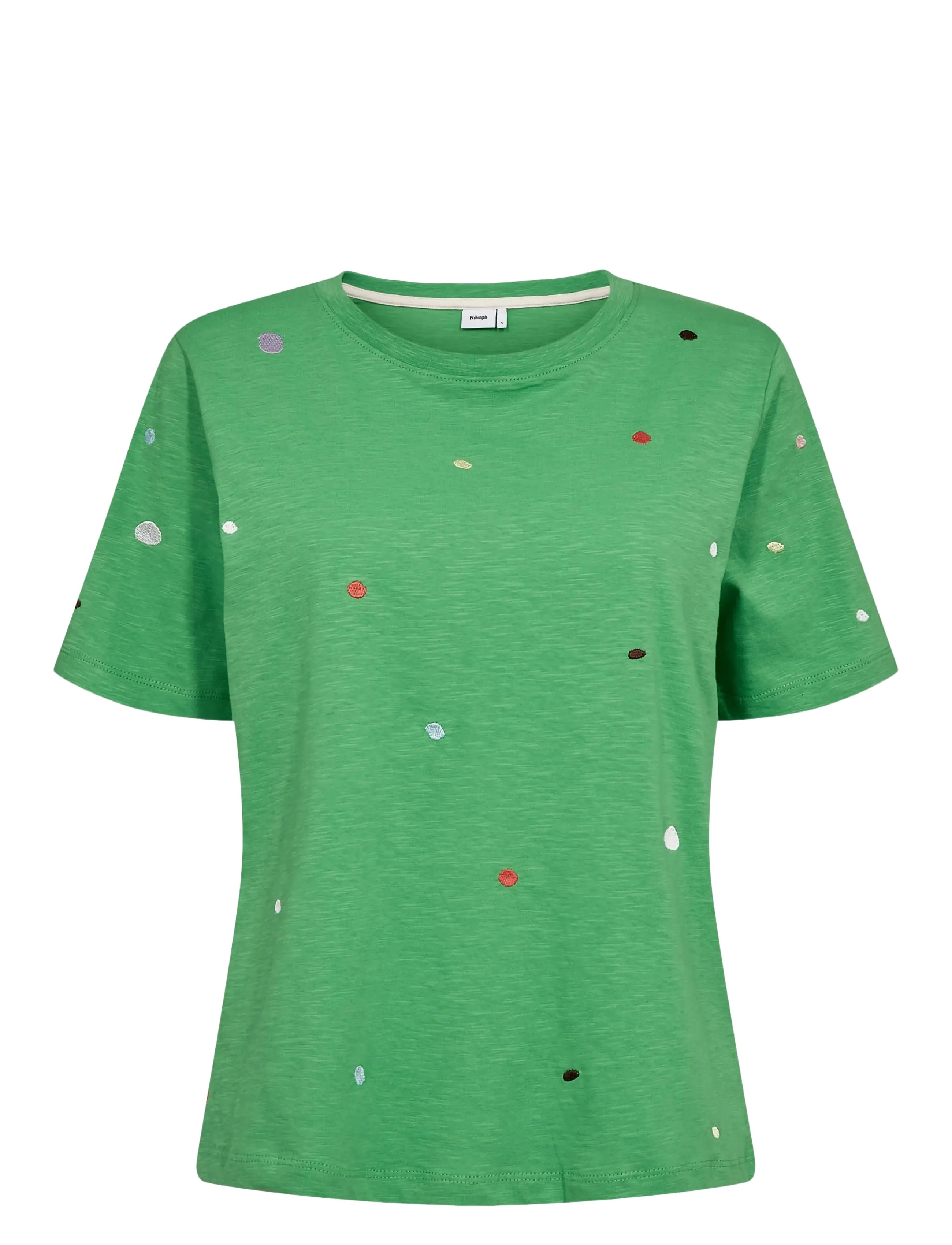 Nümph NUDELORA T-SHIRT - GOTS - T-shirts & Toppe - CLASSIC GREEN / green