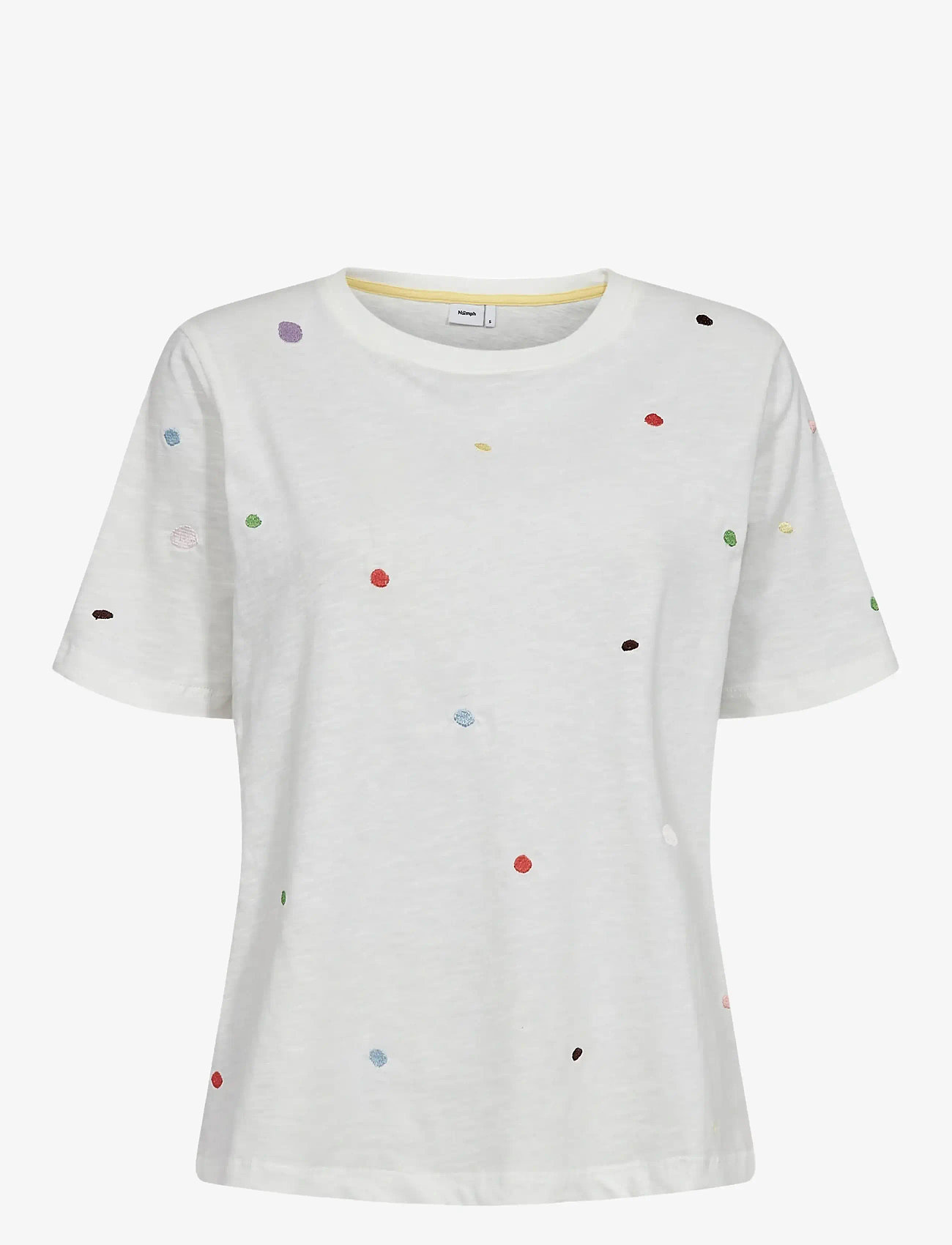 Nümph - NUDELORA T-SHIRT - GOTS - t-shirts - cloud dancer - 0