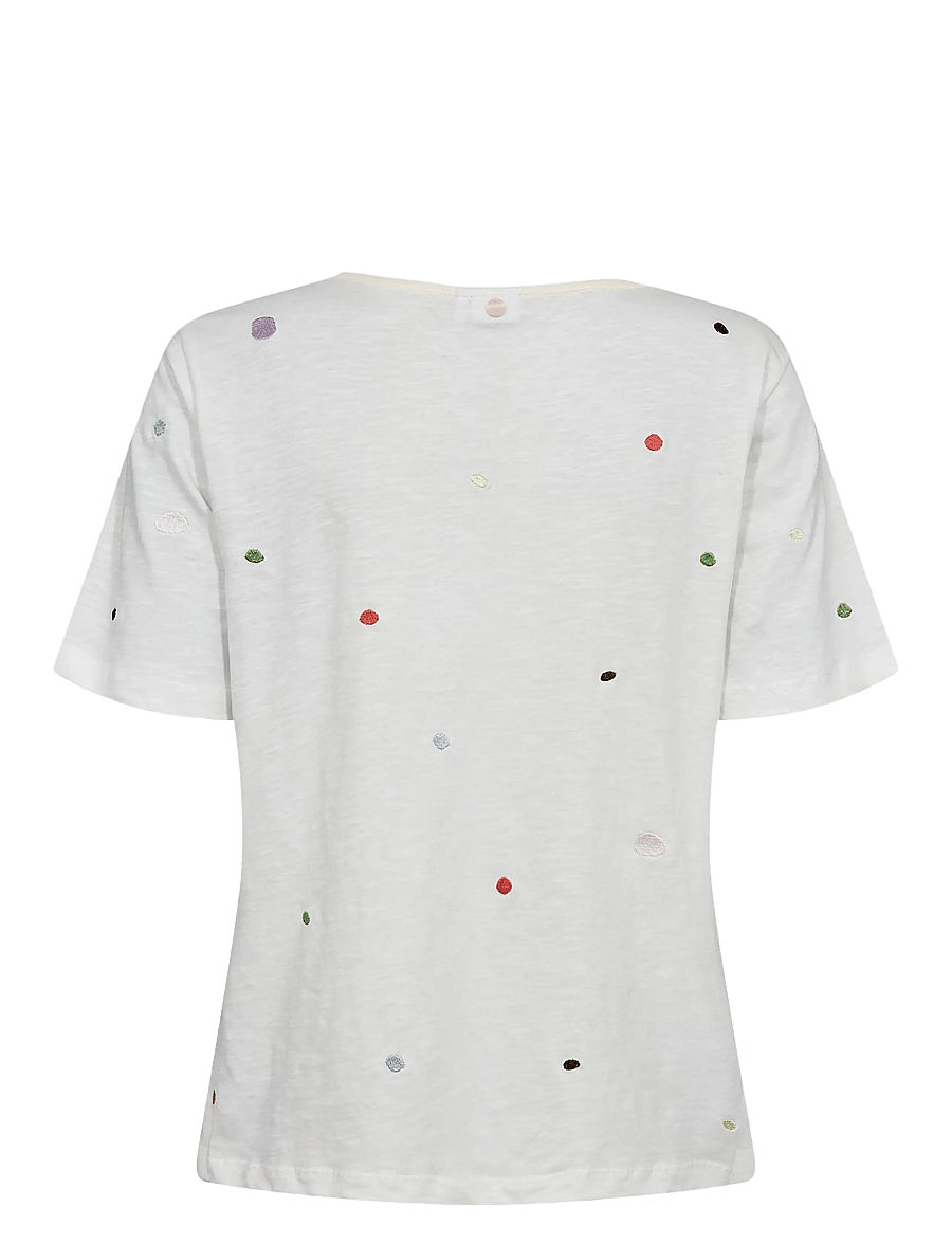 Nümph - NUDELORA T-SHIRT - GOTS - t-shirts - cloud dancer - 1