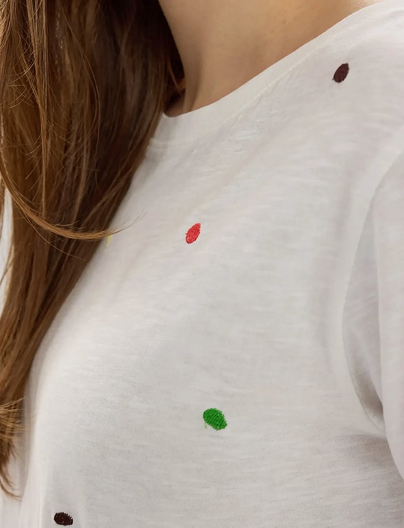 Nümph - NUDELORA T-SHIRT - GOTS - t-shirts - cloud dancer - 2