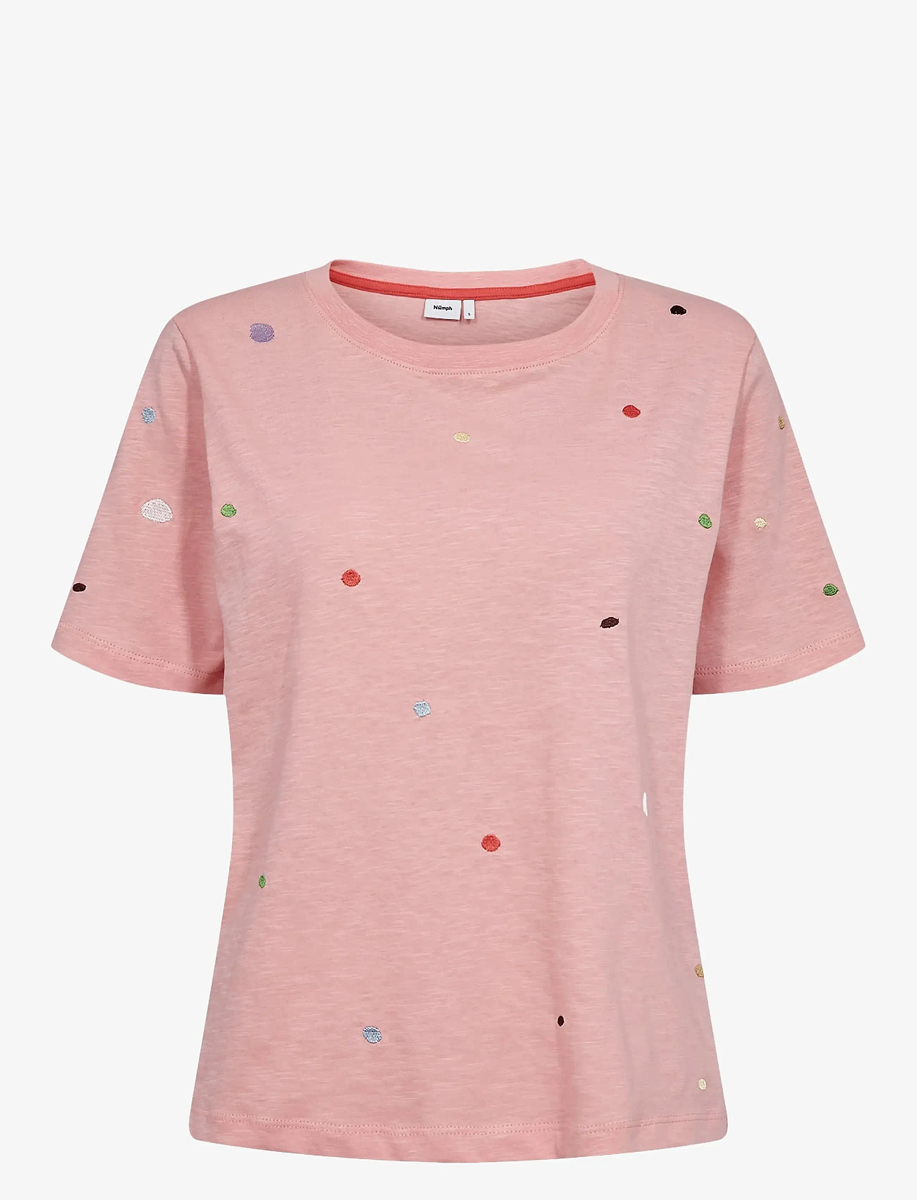 Nümph - NUDELORA T-SHIRT - GOTS - t-särgid - peony - 0