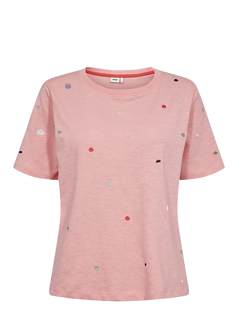 Nümph - NUDELORA T-SHIRT - GOTS - t-särgid - peony - 0