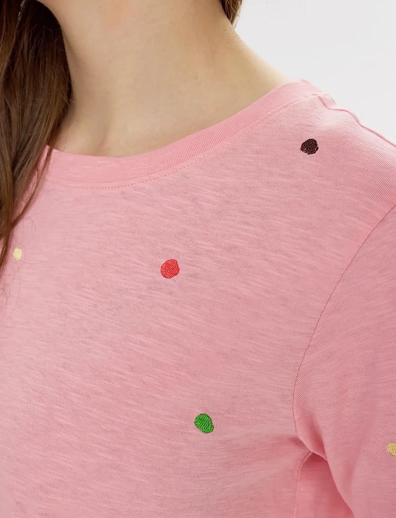 Nümph - NUDELORA T-SHIRT - GOTS - t-särgid - peony - 2