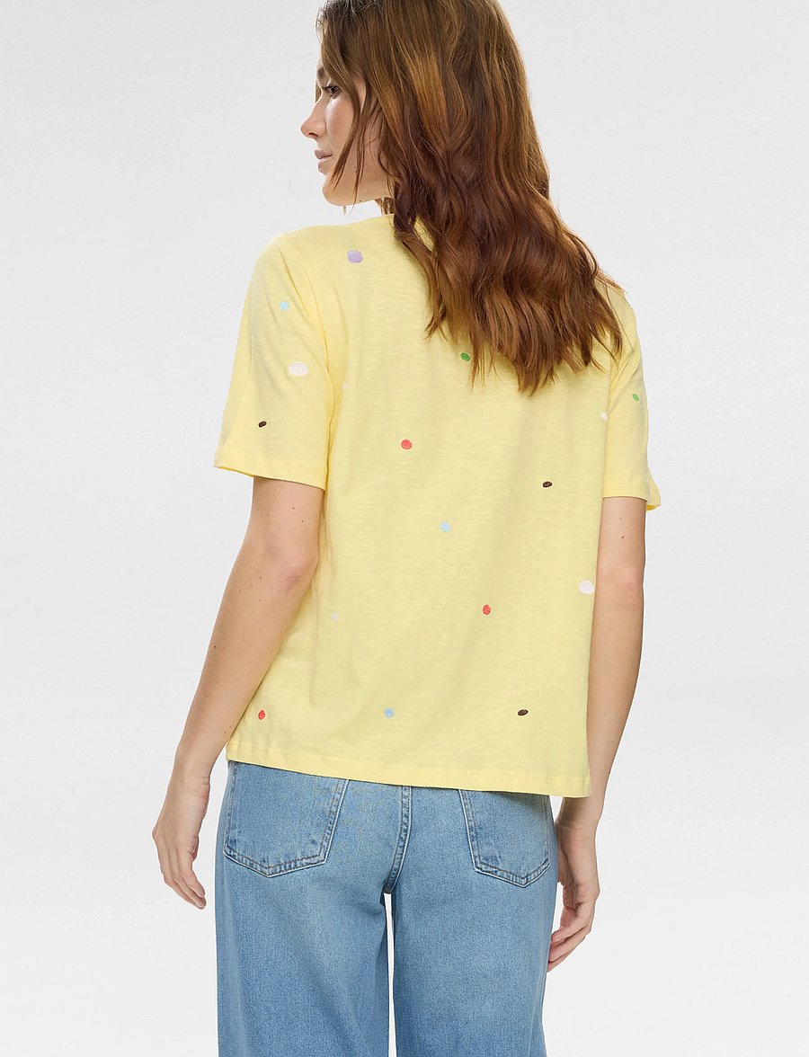 Nümph - NUDELORA T-SHIRT - GOTS - t-särgid ja alussärgid - popcorn - 3