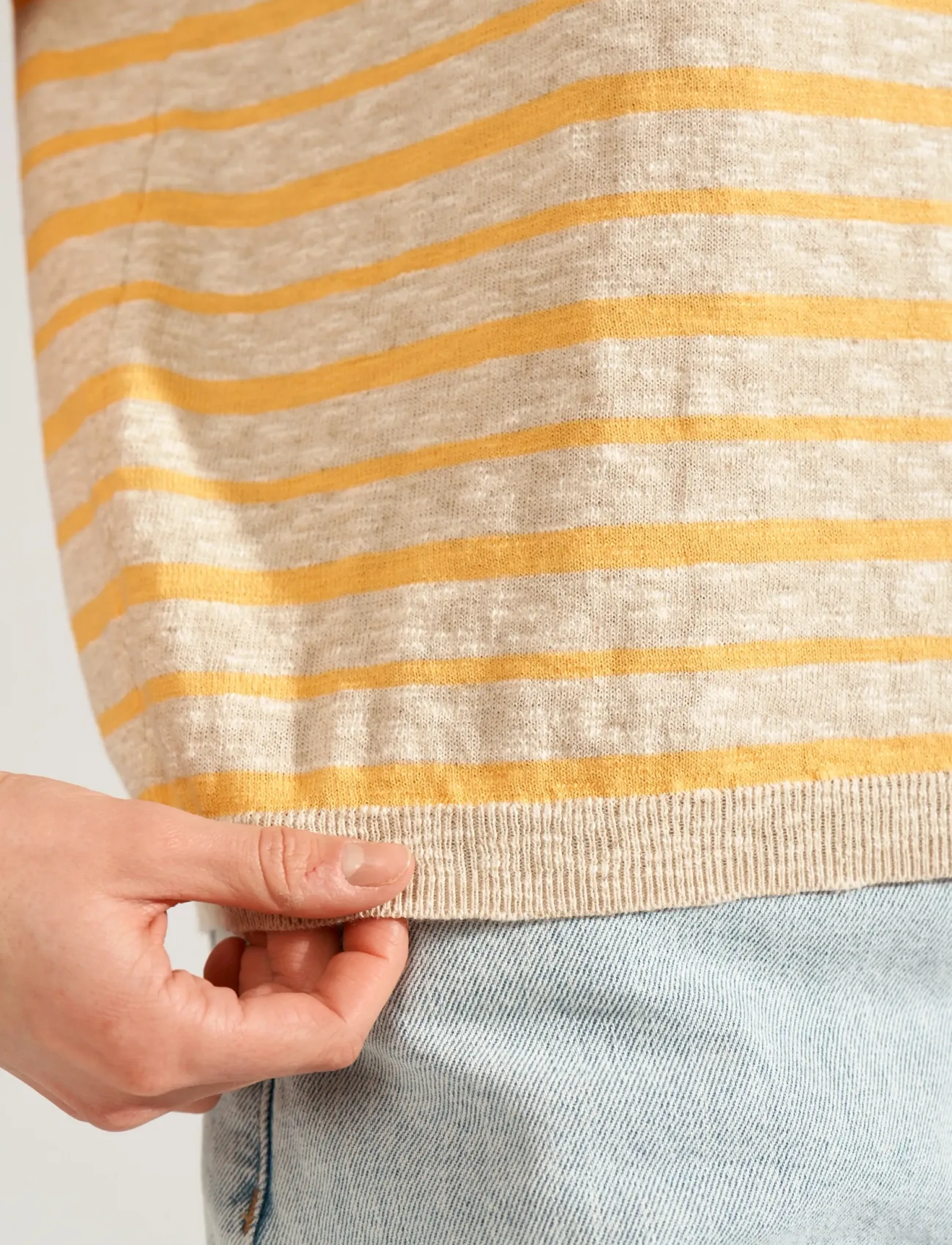 Nümph - NUKIKI BOATNECK PULLOVER - t-shirts - marigold - 5